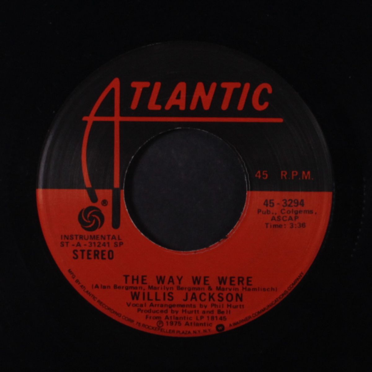 brown eyed girl / the way we were by WILLIS JACKSON