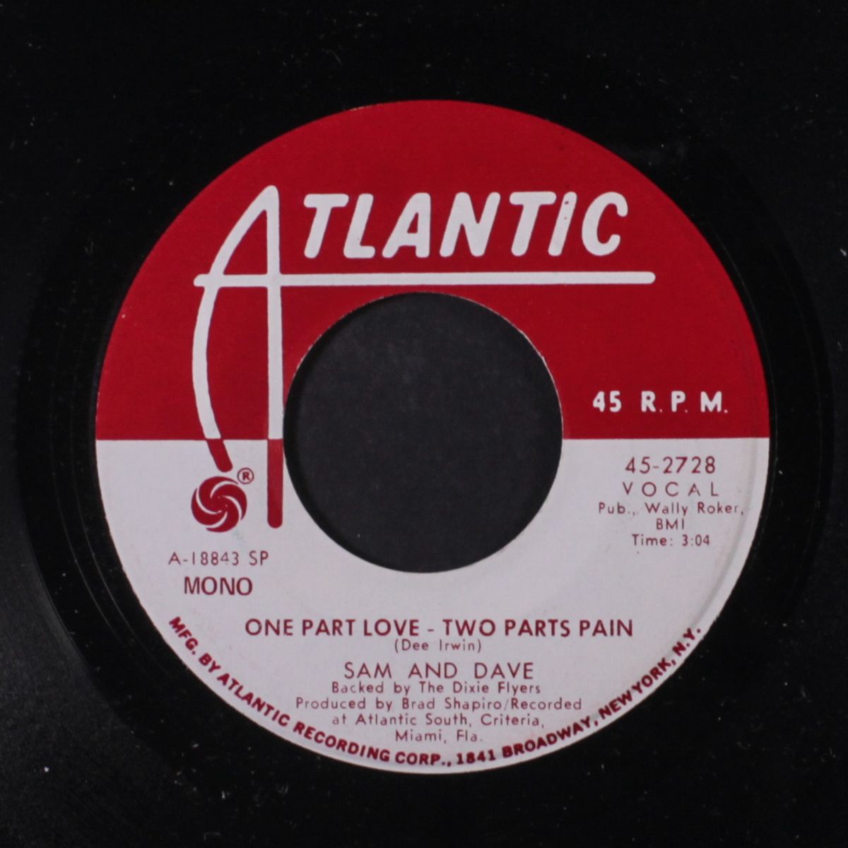 one part love two parts pain by SAM & DAVE