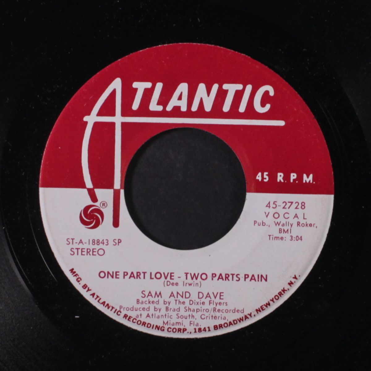 one part love two parts pain by SAM & DAVE