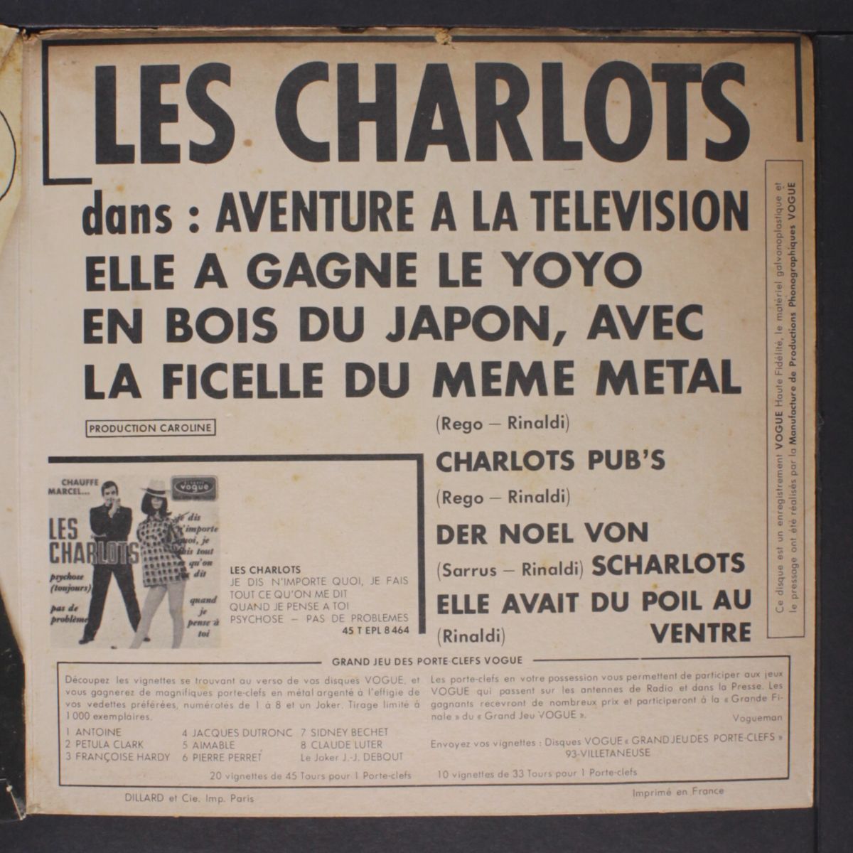 dans: aventures a la television by LES CHARLOTS