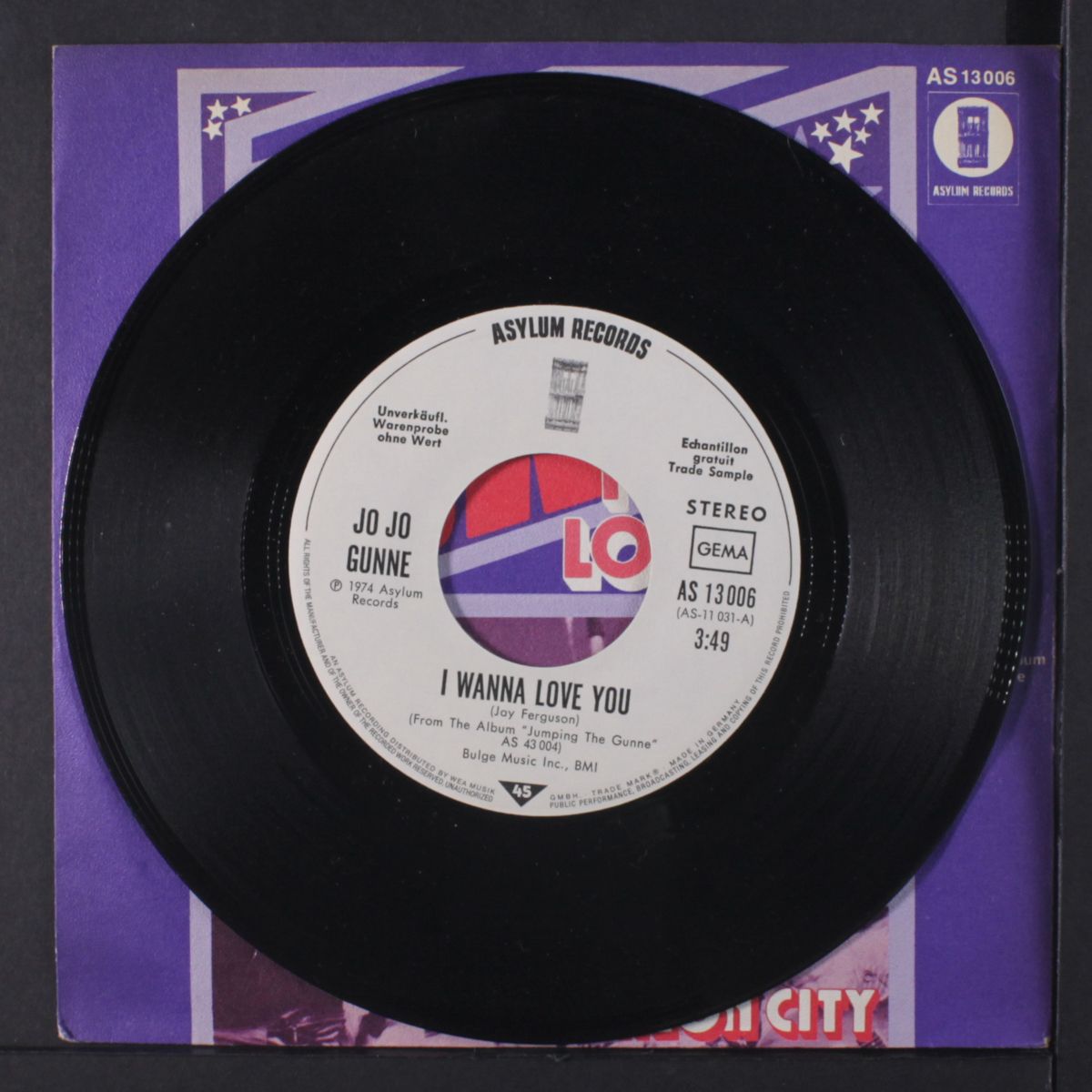 i wanna love you / neon city by JO JO GUNNE