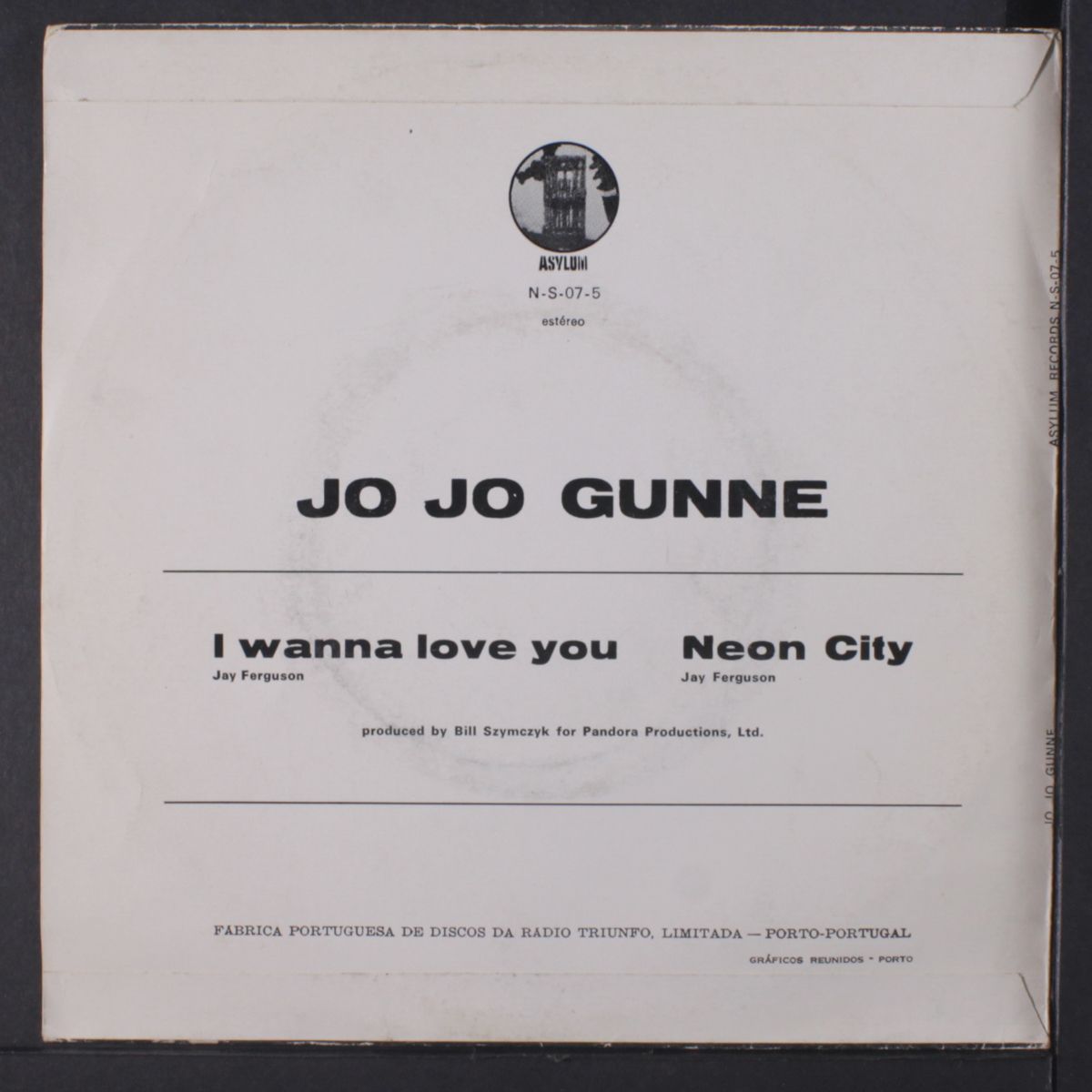 i wanna love you / neon city by JO JO GUNNE