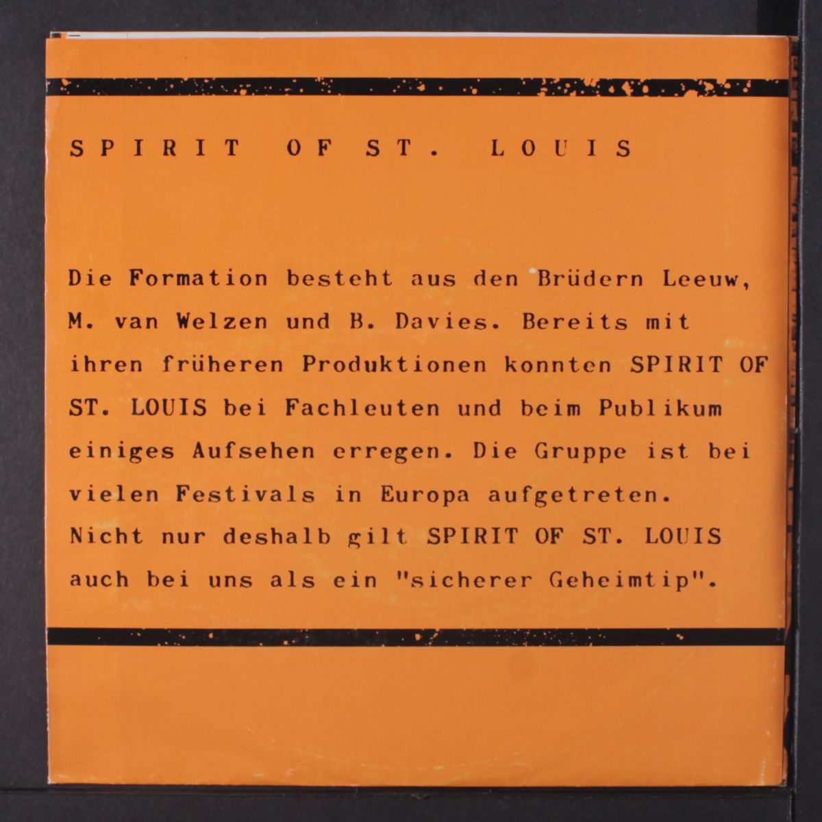 what i want for you / tree-house lover by SPIRIT OF ST. LOUIS