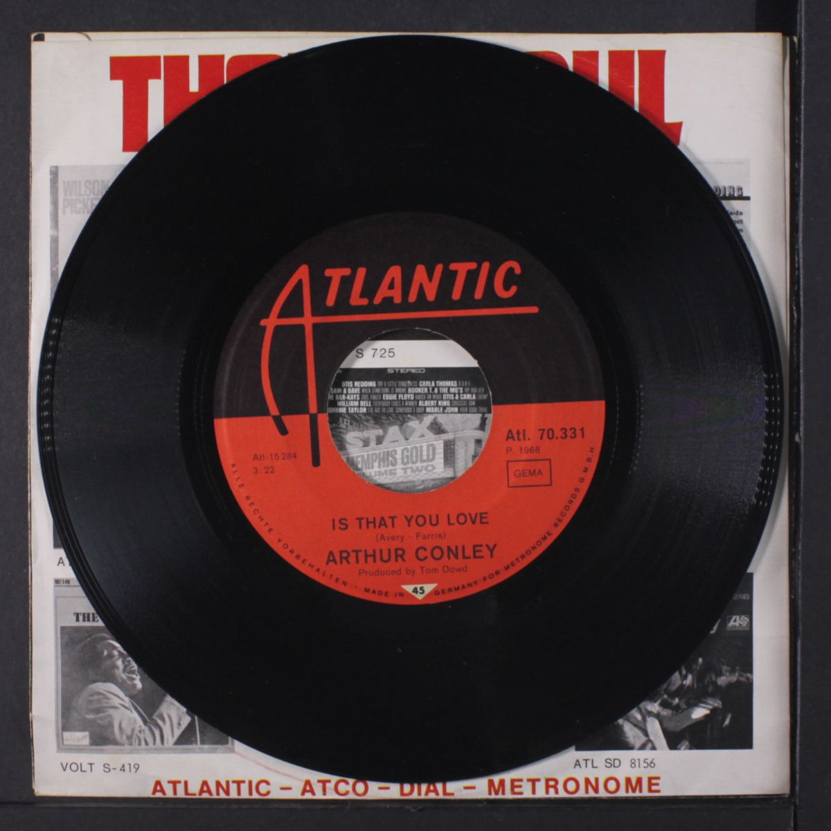 aunt dora's love soul shack / is that you love by ARTHUR CONLEY