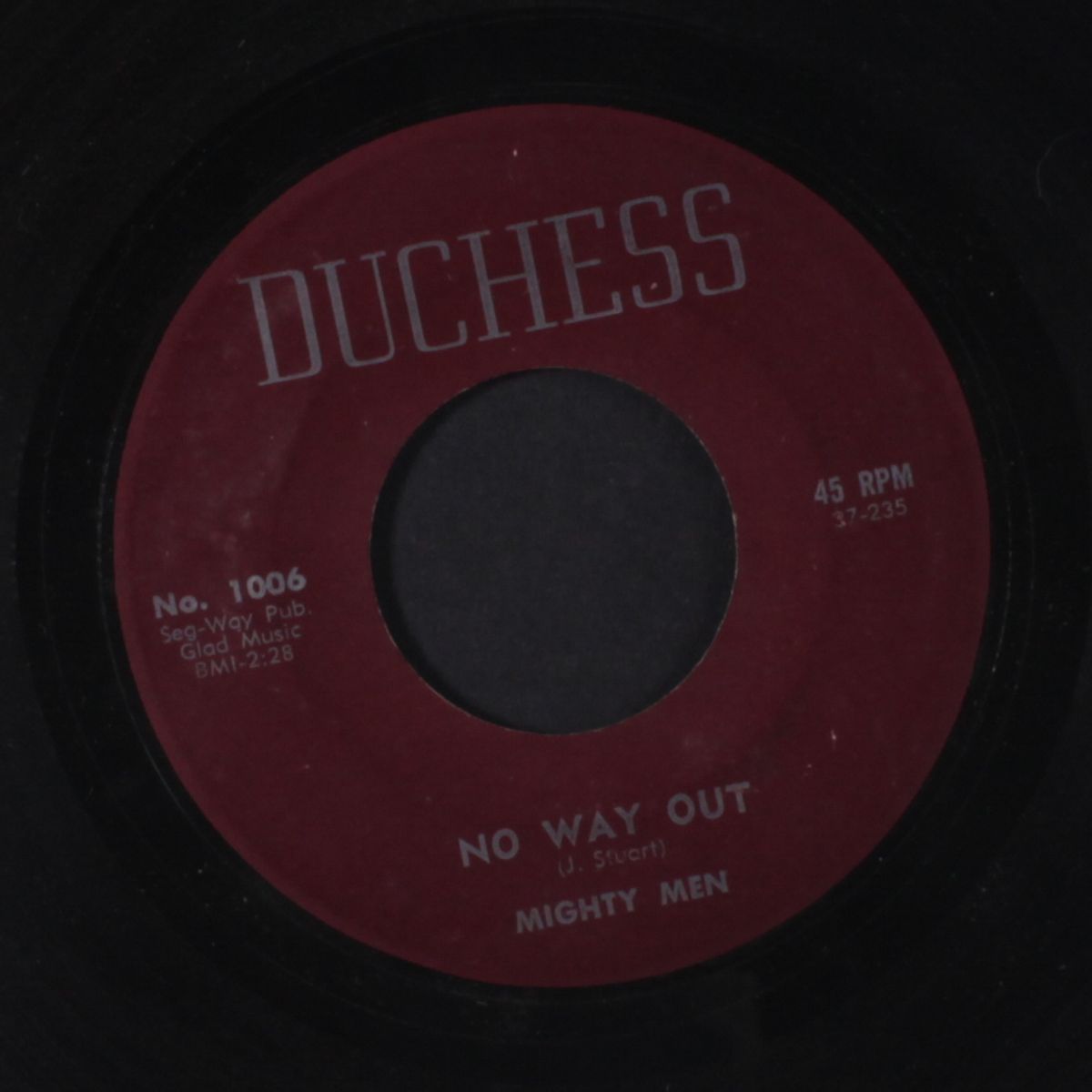 no way out / you too much by MIGHTY MEN