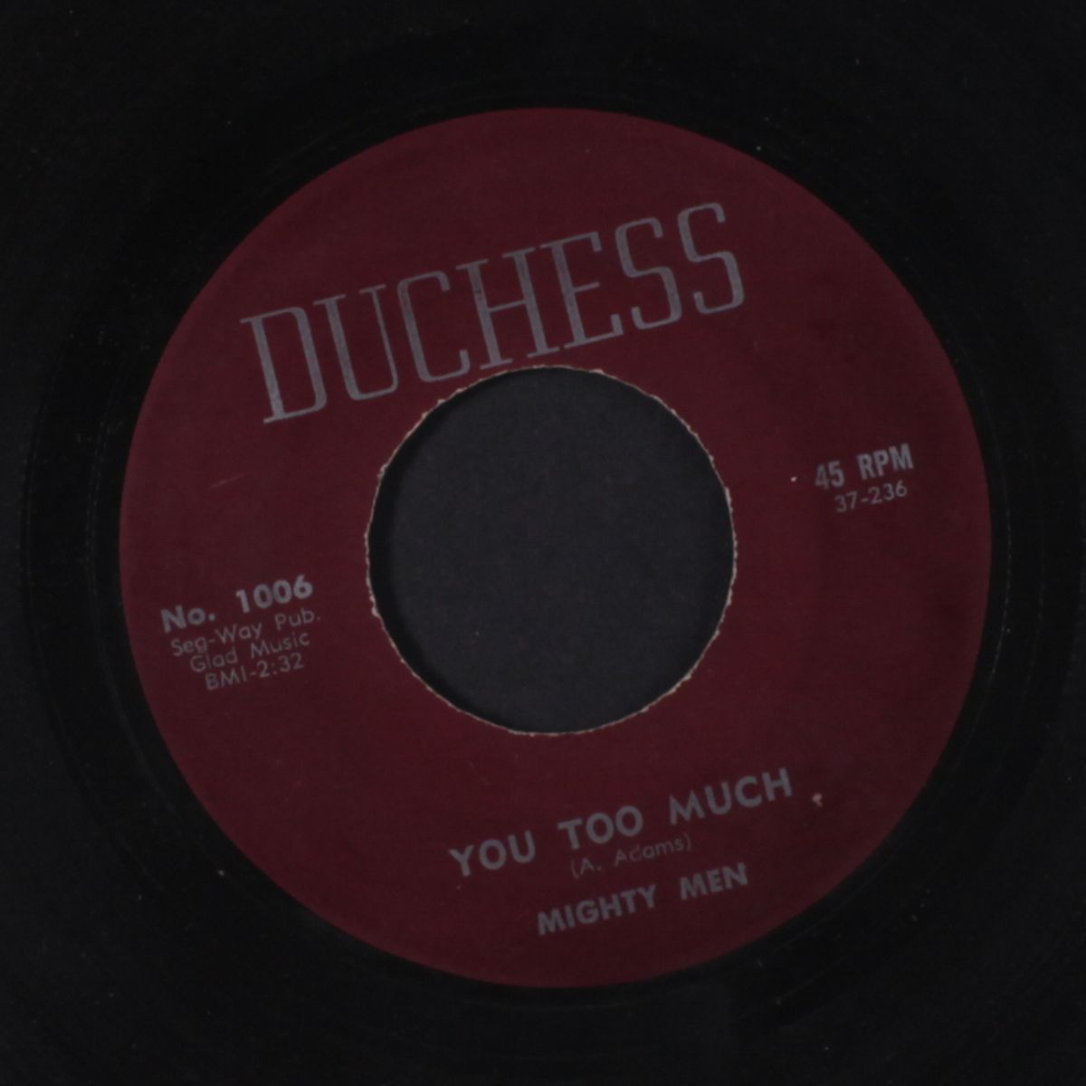 no way out / you too much by MIGHTY MEN