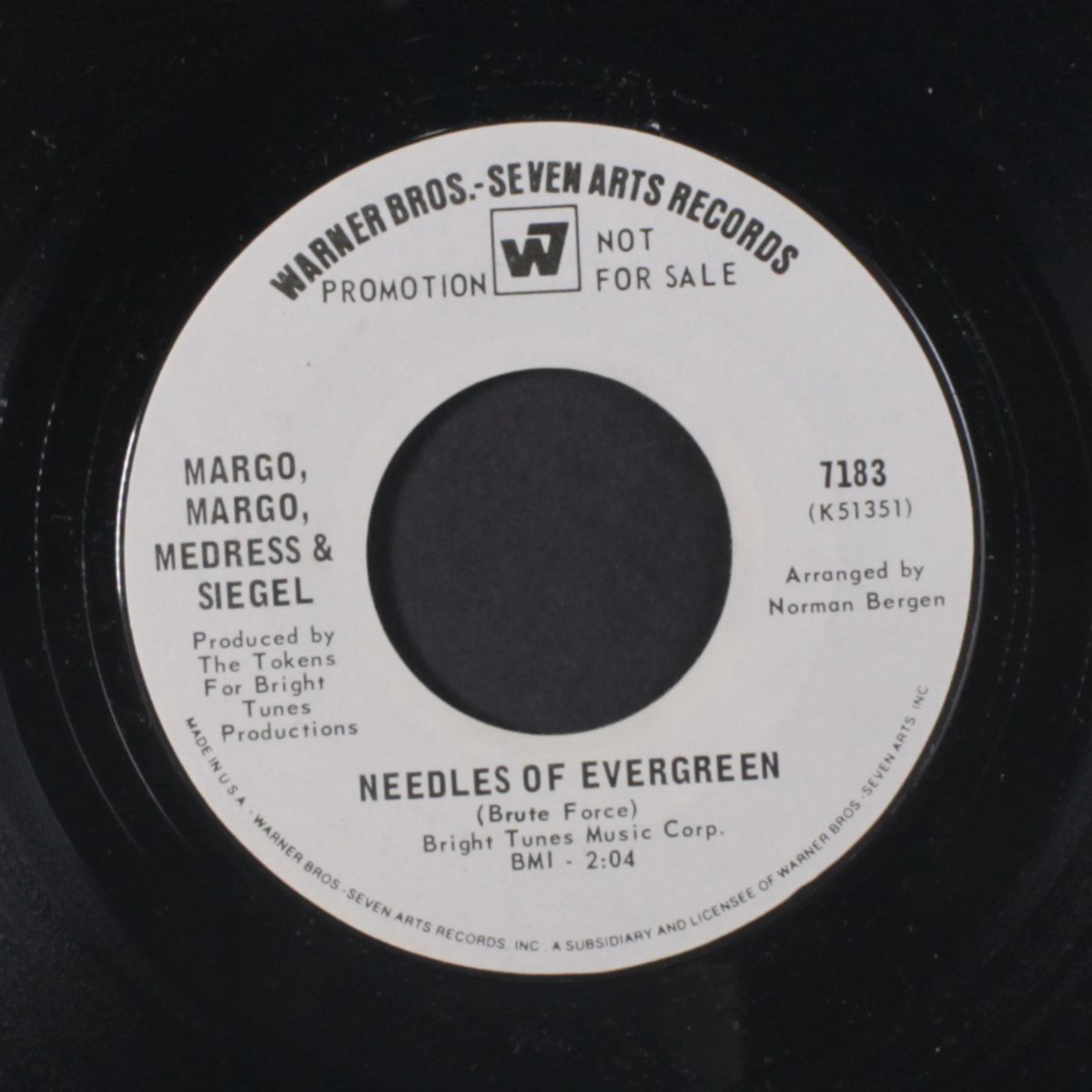 mister snail / needles of evergreen by MARGO, MARGO, MEDRESS & SIEGEL