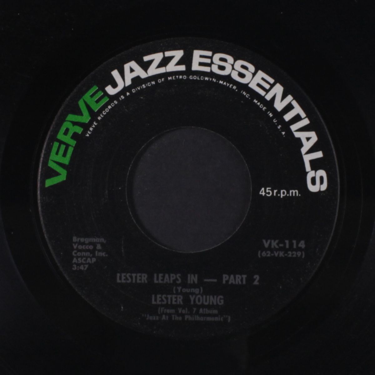 lester leaps in by LESTER YOUNG