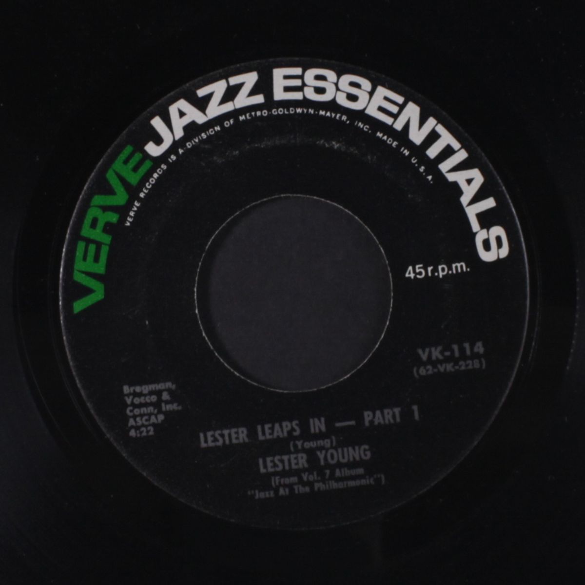 lester leaps in by LESTER YOUNG