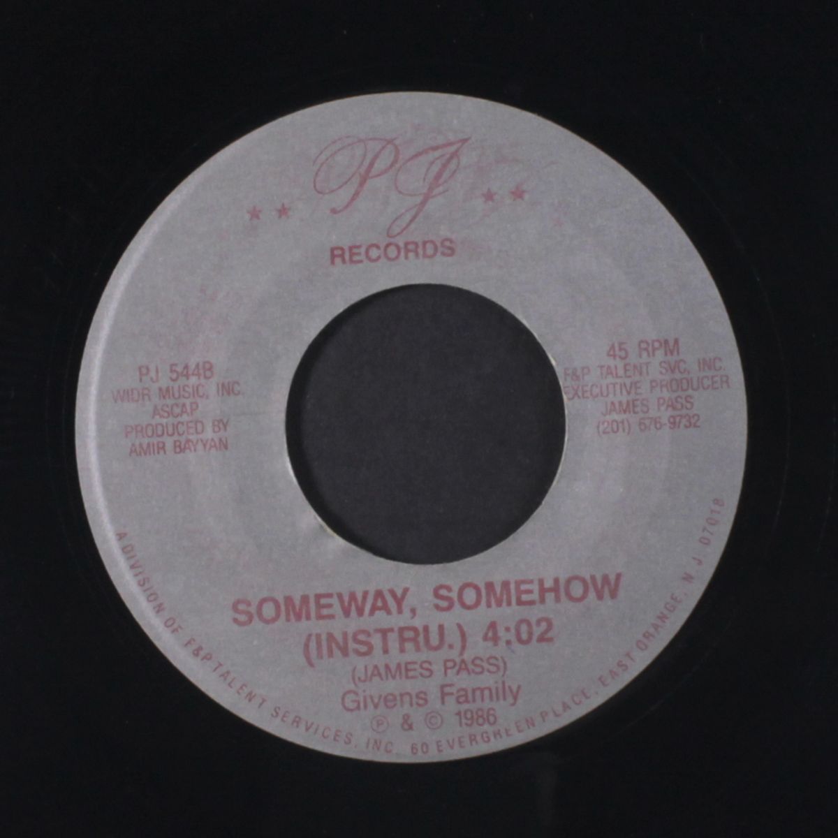 someway, somehow / instrumental by GIVENS FAMILY
