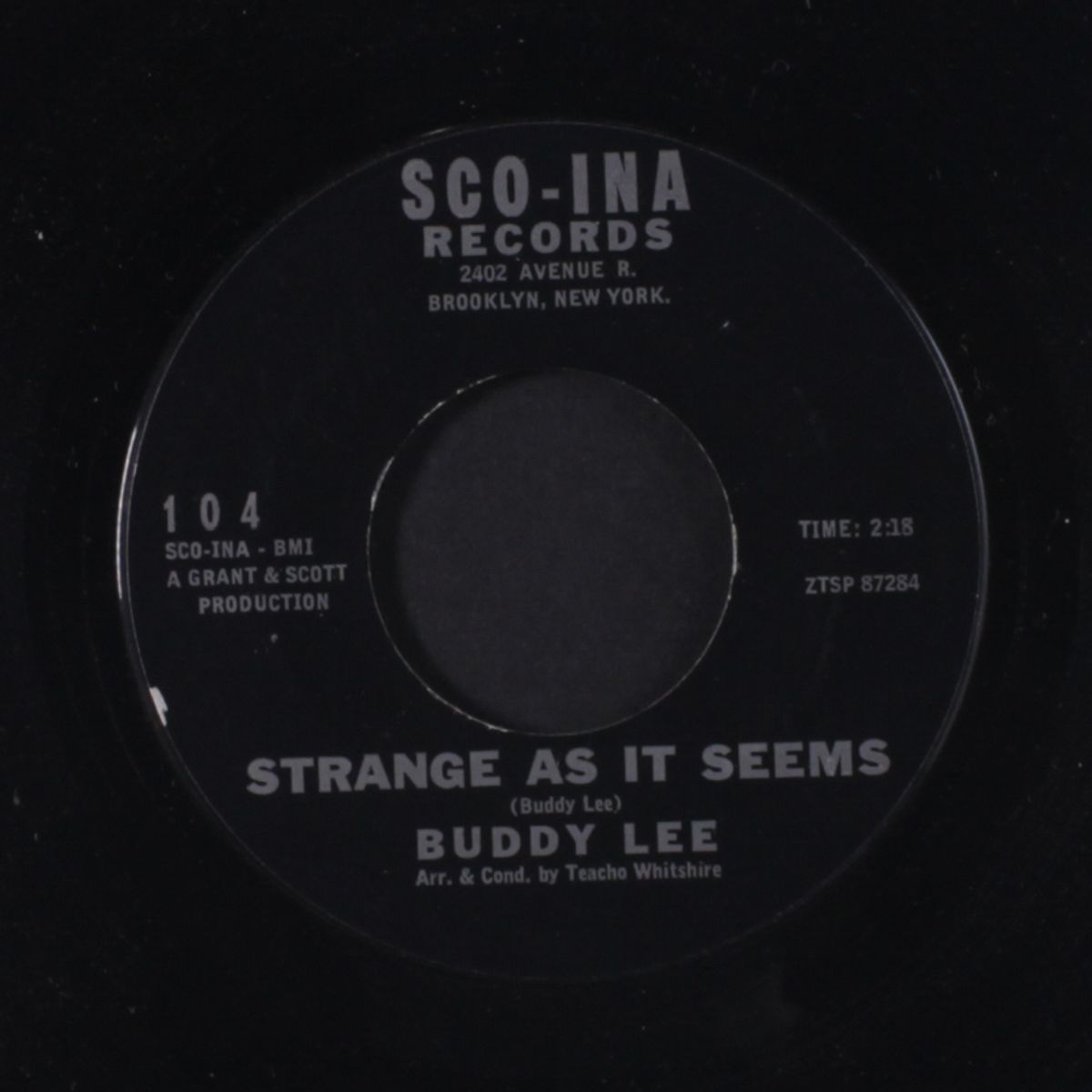big boy / strange as it seems by BUDDY LEE