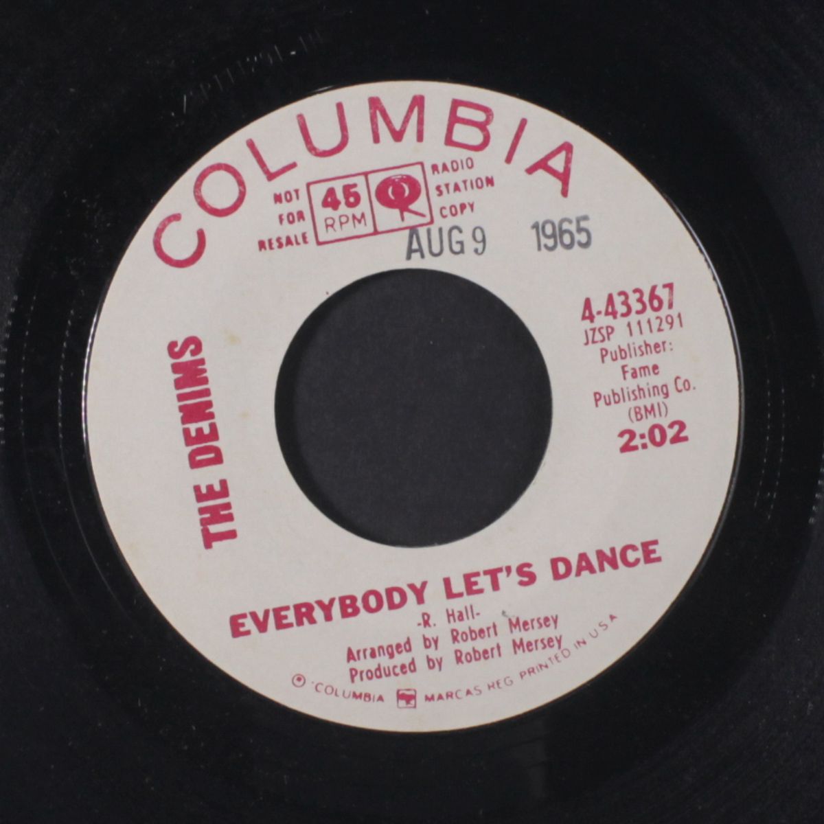 sad girl / everybody lets dance by DENIMS