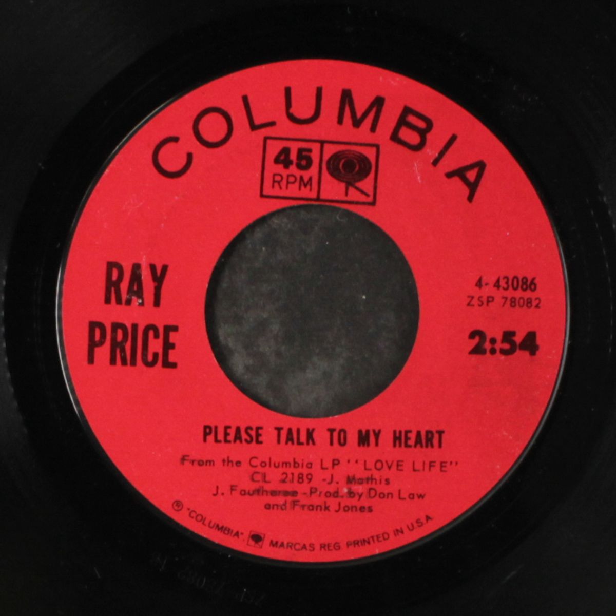 please talk to my heart by RAY PRICE