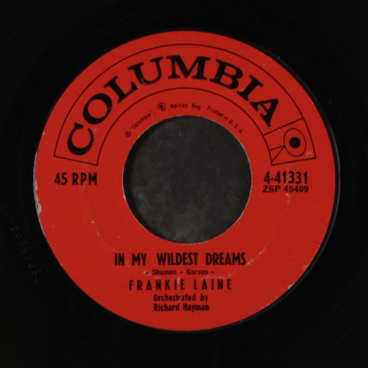 that's my desire / in my wildest dreams by FRANKIE LAINE