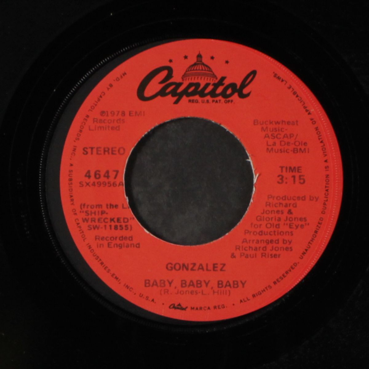 haven't stopped dancing yet / baby, baby, baby by GONZALEZ