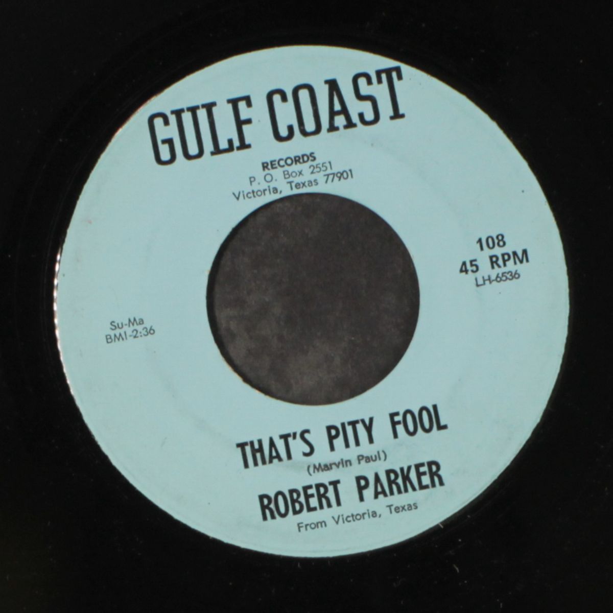 i'm taking chances / that's pity fool by ROBERT PARKER