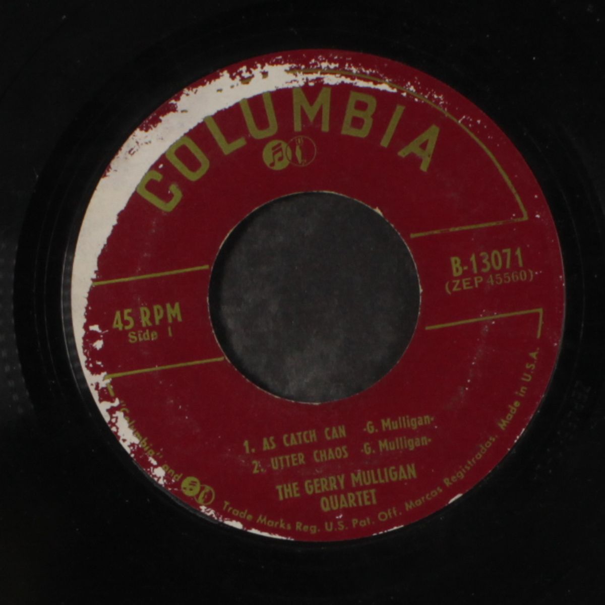 as catch can + 3 by GERRY MULLIGAN