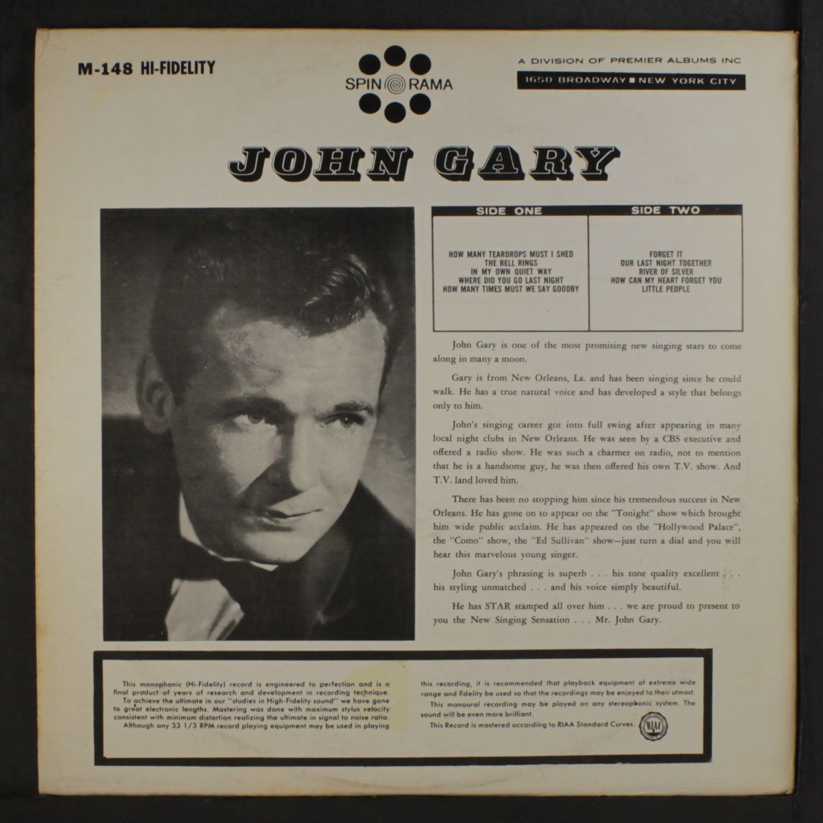 new singing sensation by JOHN GARY
