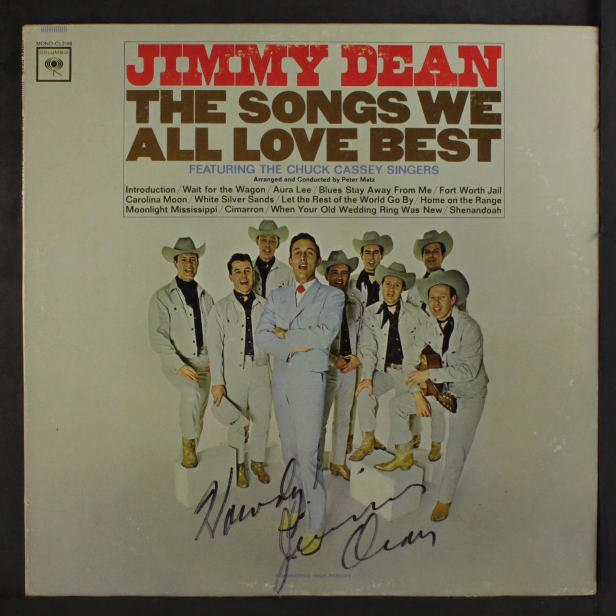 the songs we all love best by JIMMY DEAN