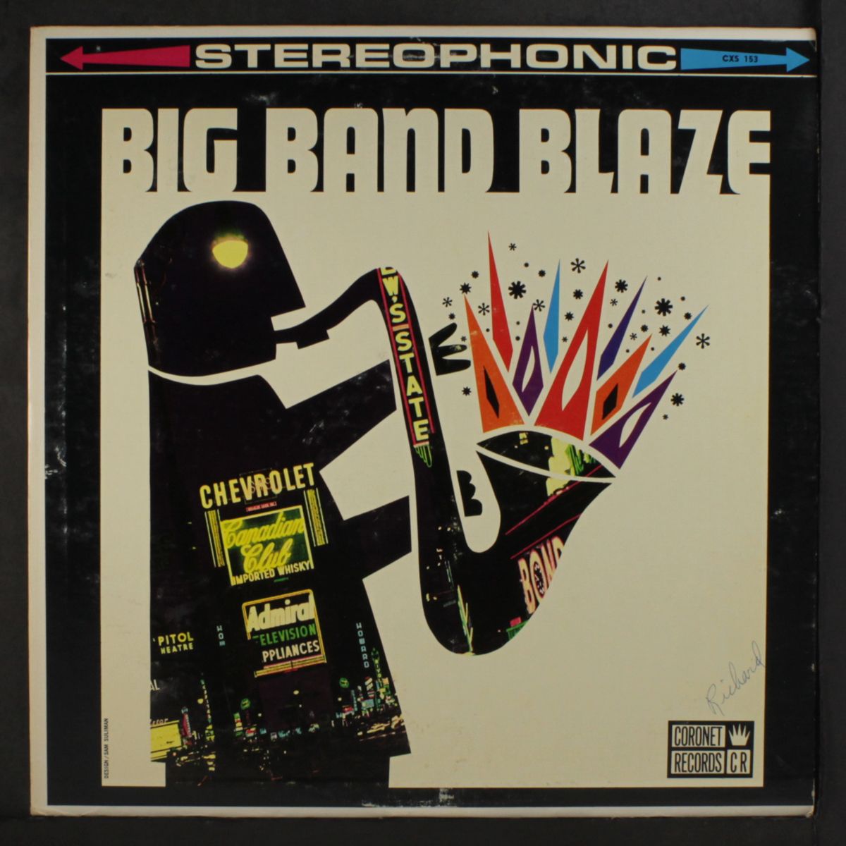 big band blaze by BOB FREEDMAN