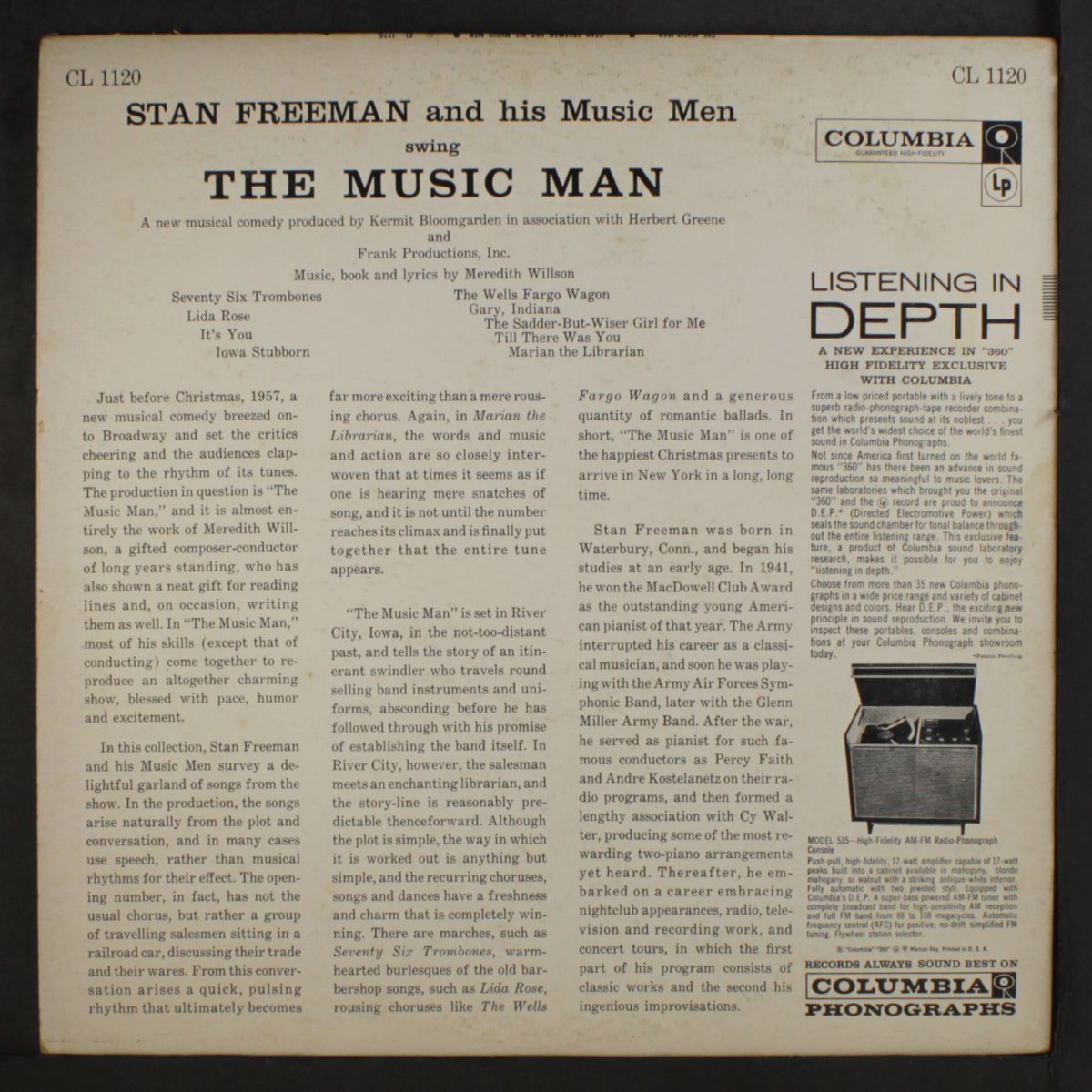 the music man by STAN FREEMAN