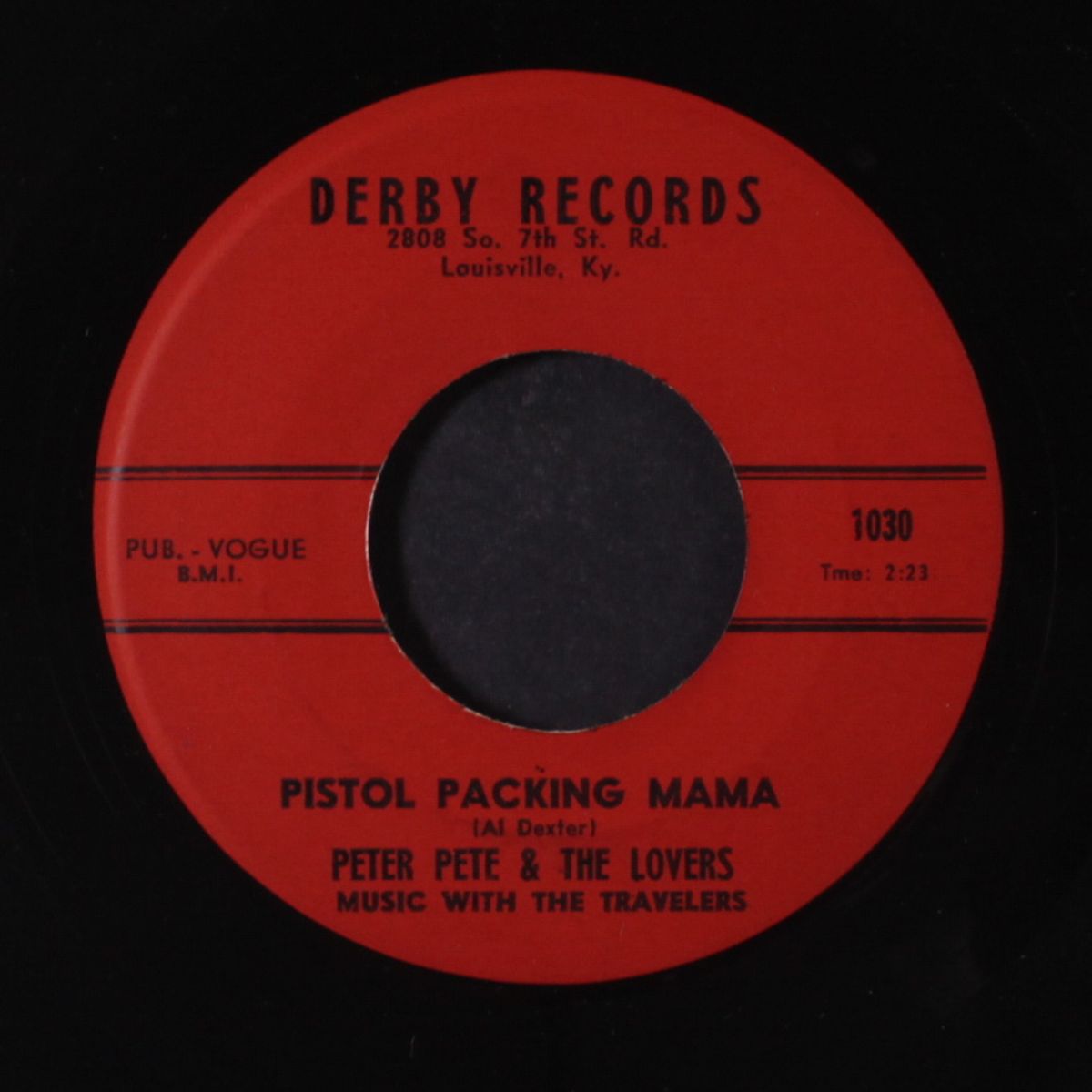 a lonely island / pistol packin' mama by PETER PETE & LOVERS