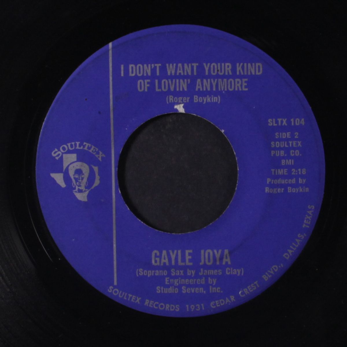 i don't want your kind of lovin' / make me aware by GAYLE JOYA