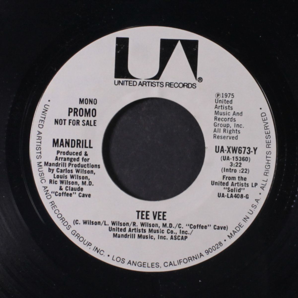 tee vee / mono by MANDRILL