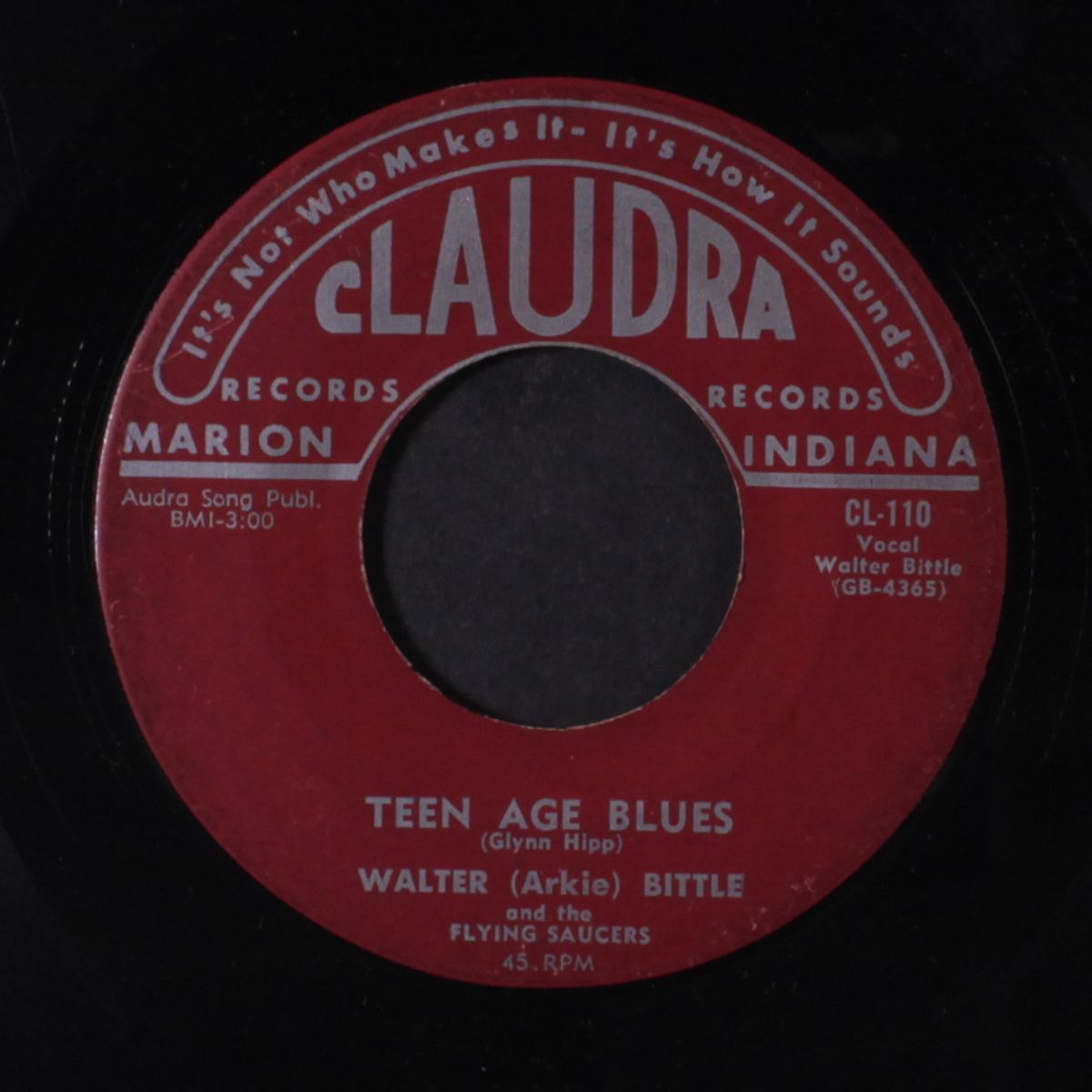 teen age blues / glynns hop by WALTER "ARKIE" BITTLE