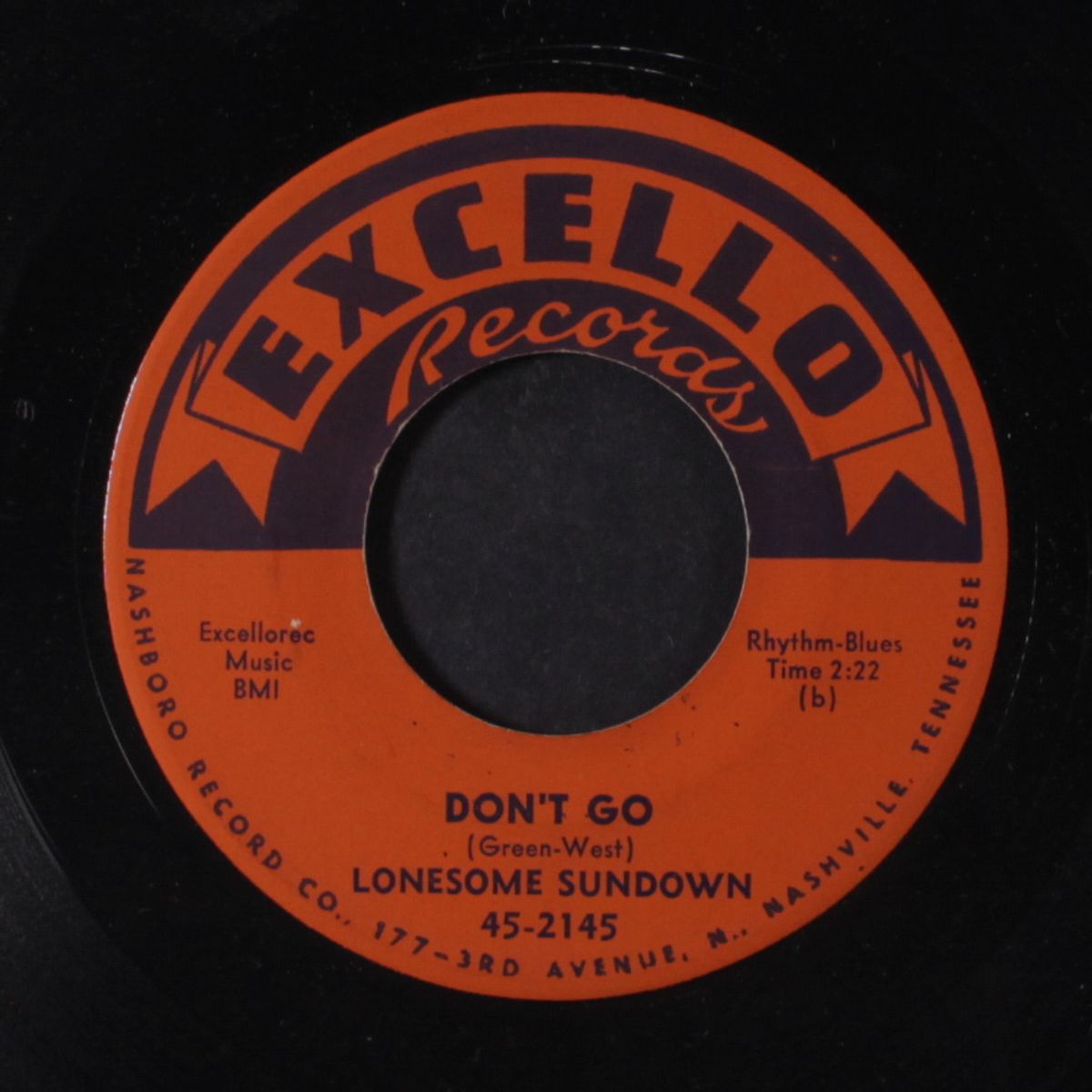 i stood by / don't go by LONESOME SUNDOWN