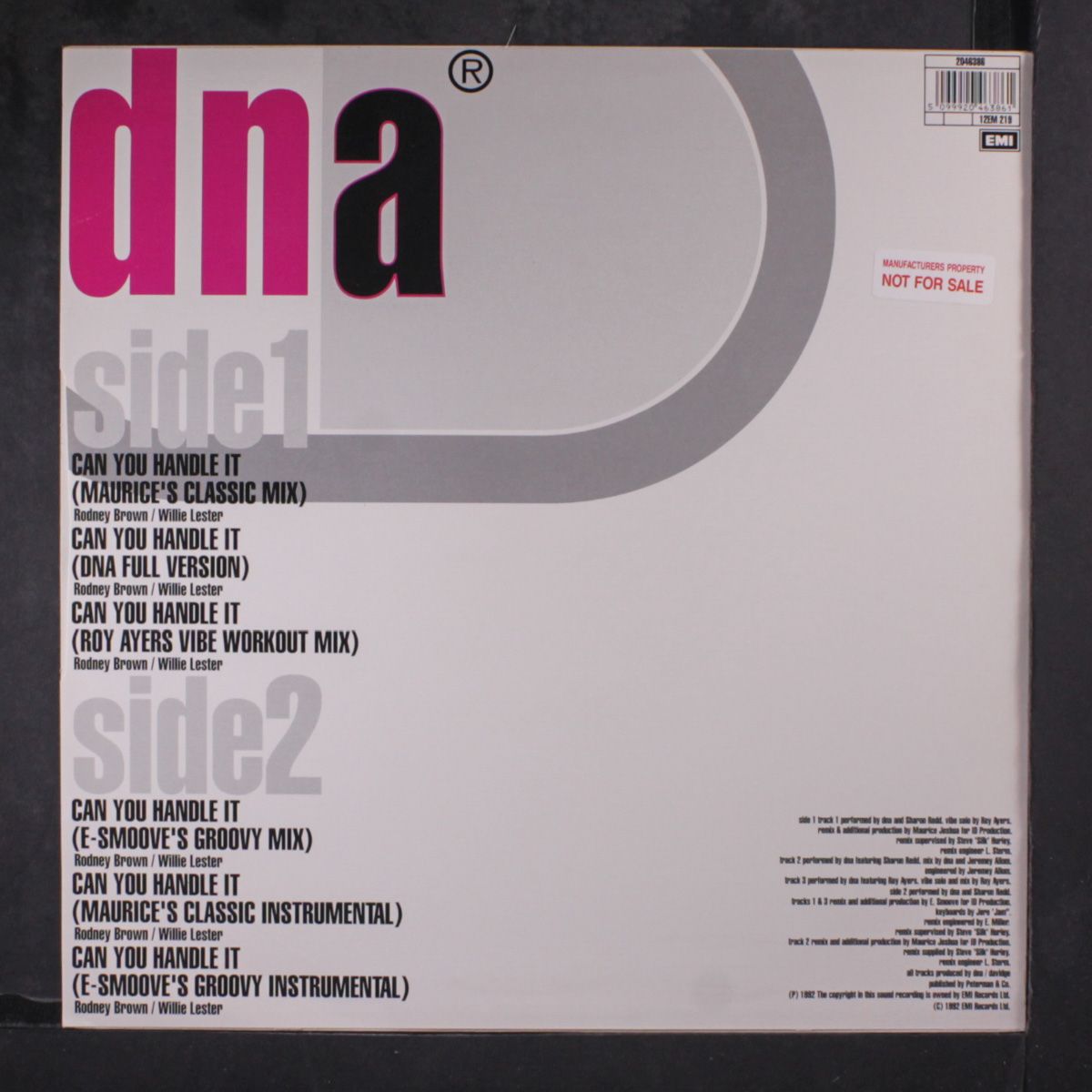 can you handle it by DNA