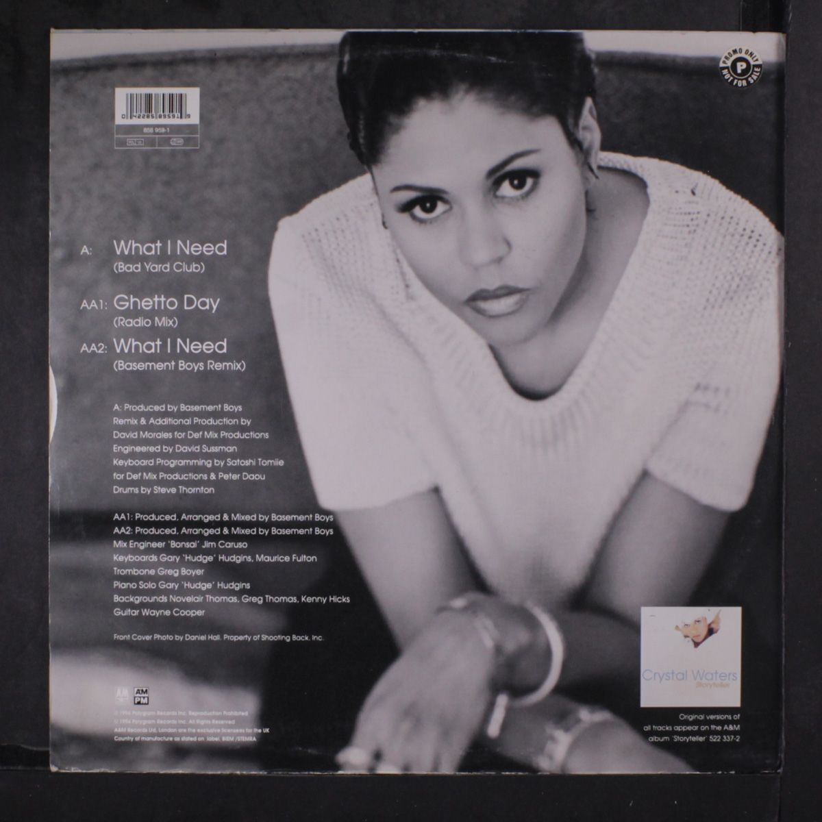 ghetto day / what i need by CRYSTAL WATERS