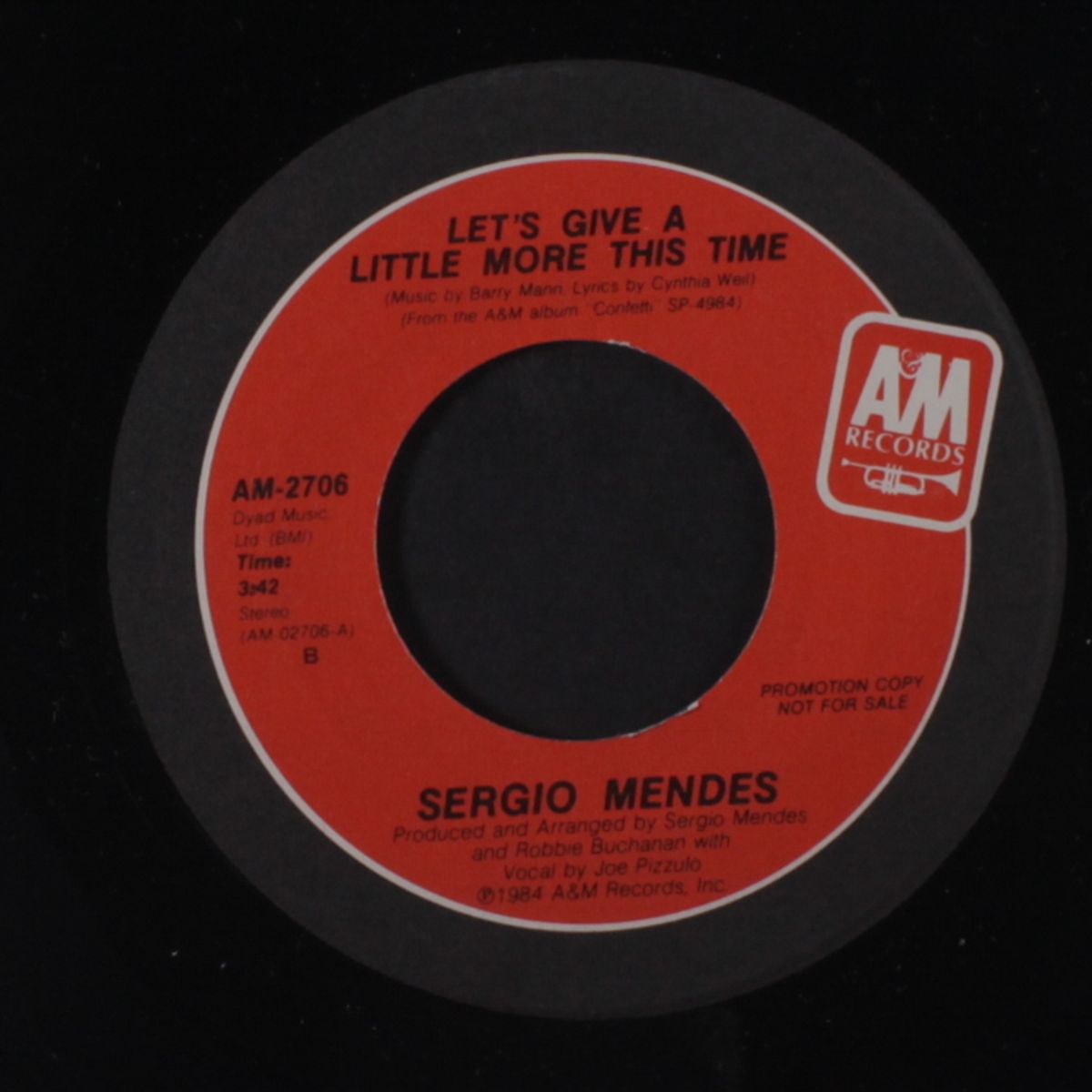 let's give a little more this time / same by SERGIO MENDES