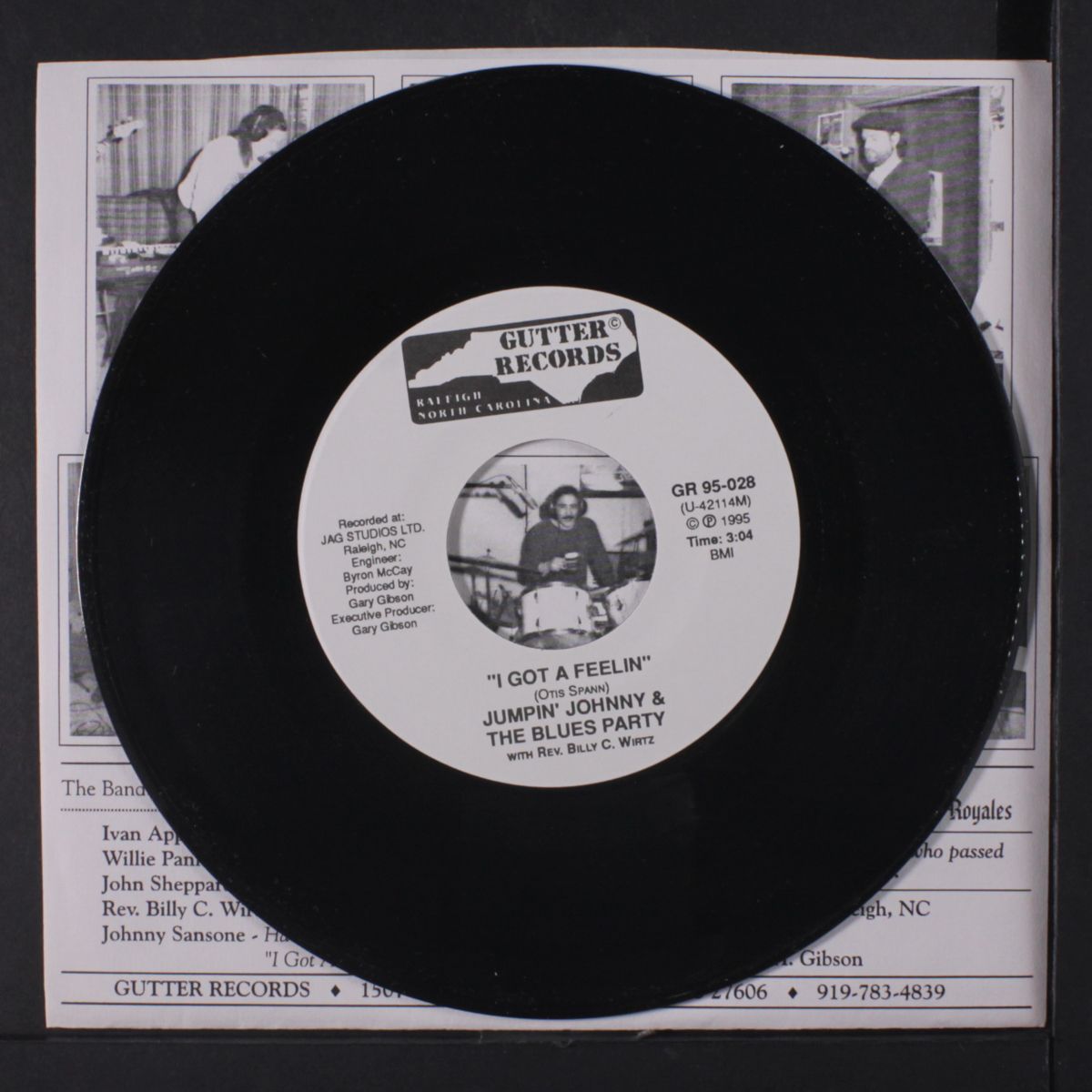 feel so good / i got a feelin' by CAROLINA ROYALS / JUMPIN' JOHNNY & THE B