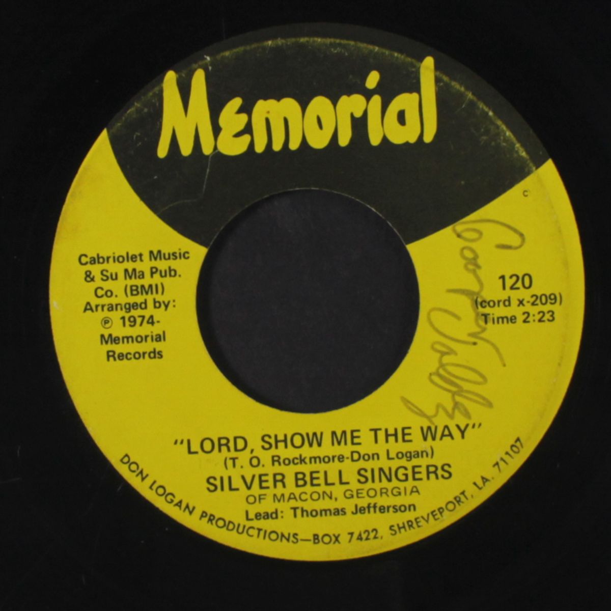 lord, show me the way / serving god everyday by SILVER BELL SINGERS