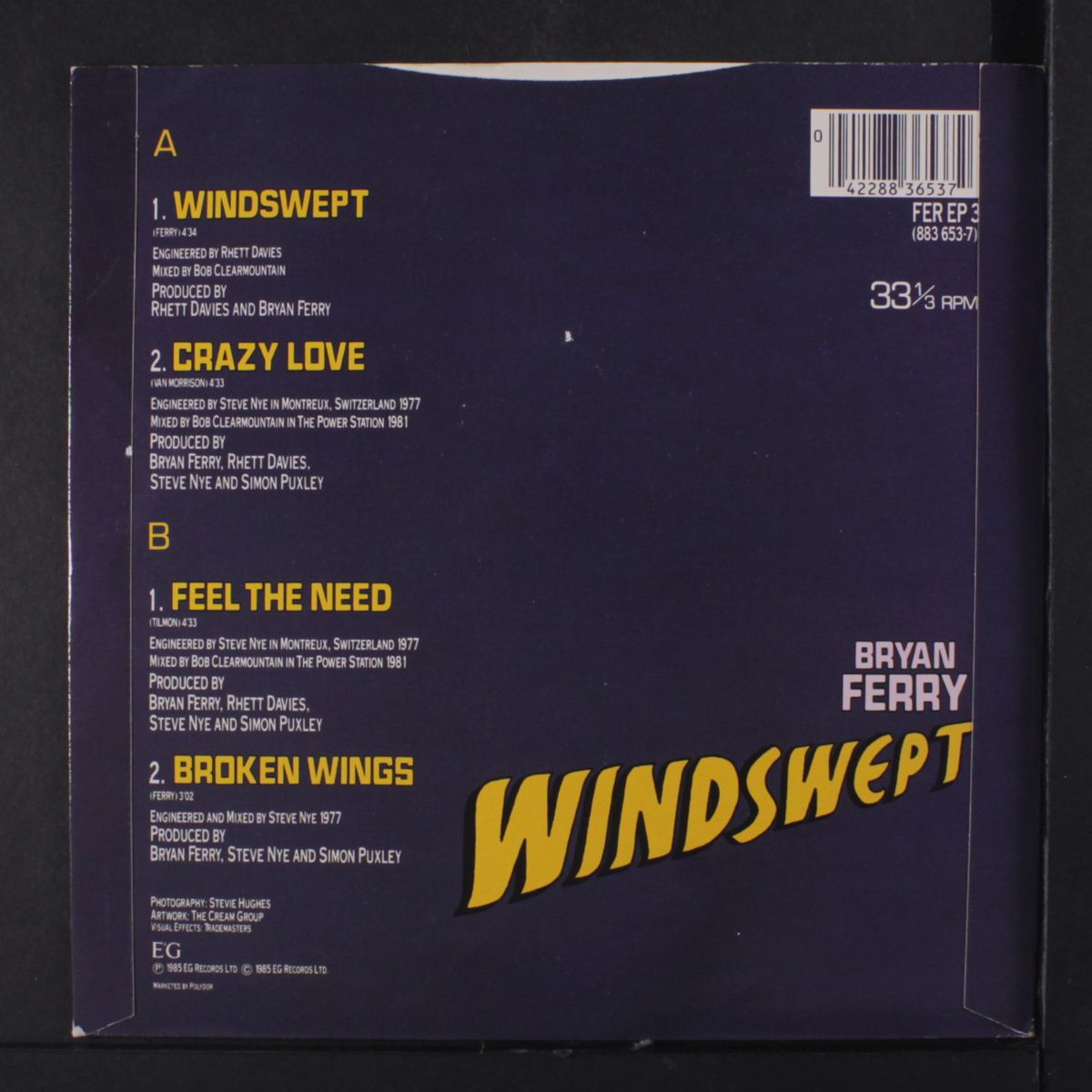 windswept + 3 by BRYAN FERRY