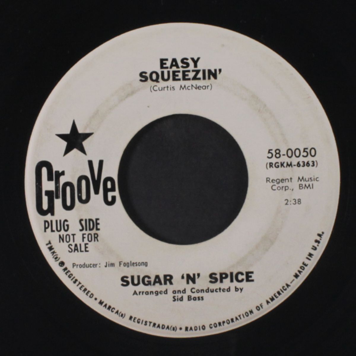 i got a a man / easy squeezin' by SUGAR 'N' SPICE