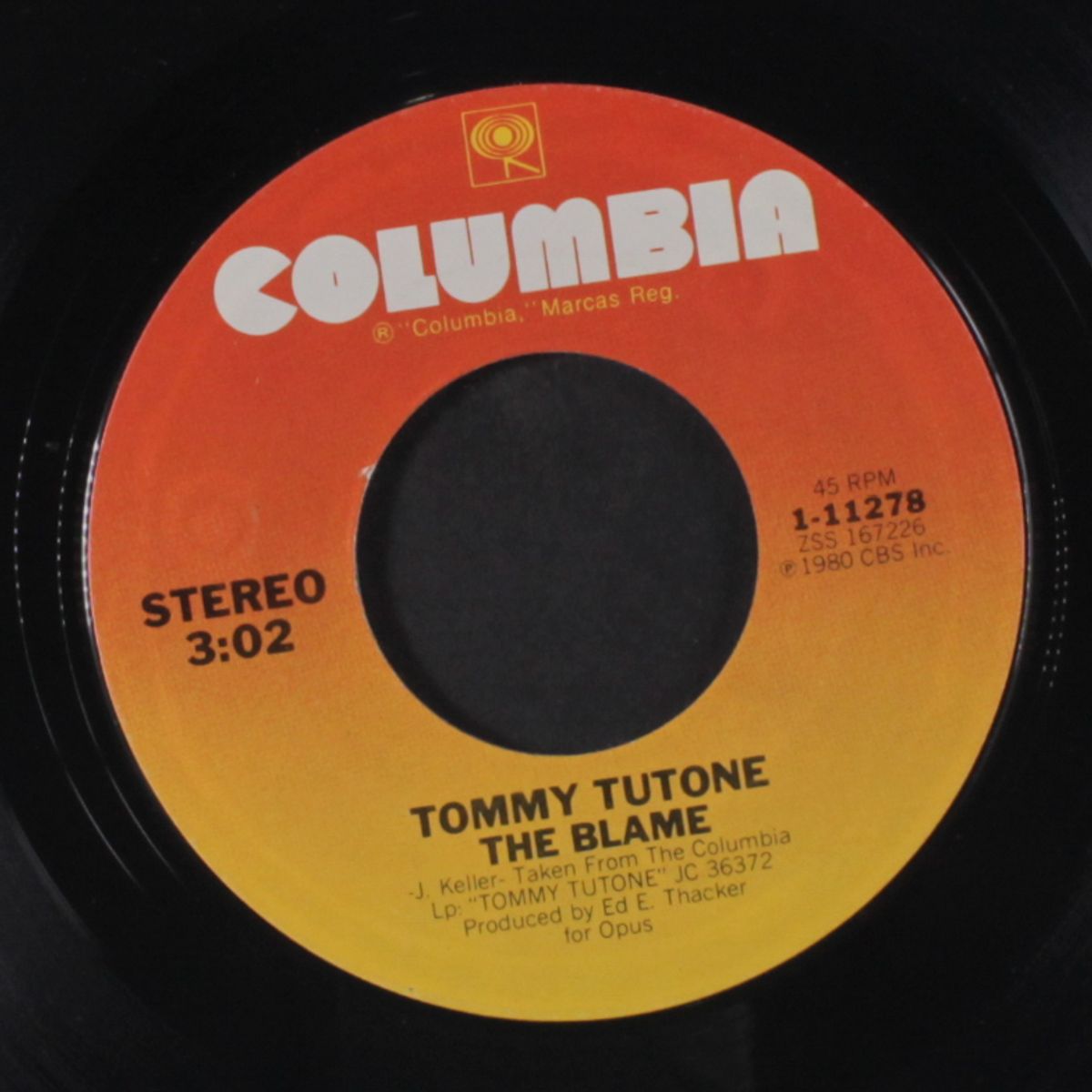 angel say no / the blame by TOMMY TUTONE