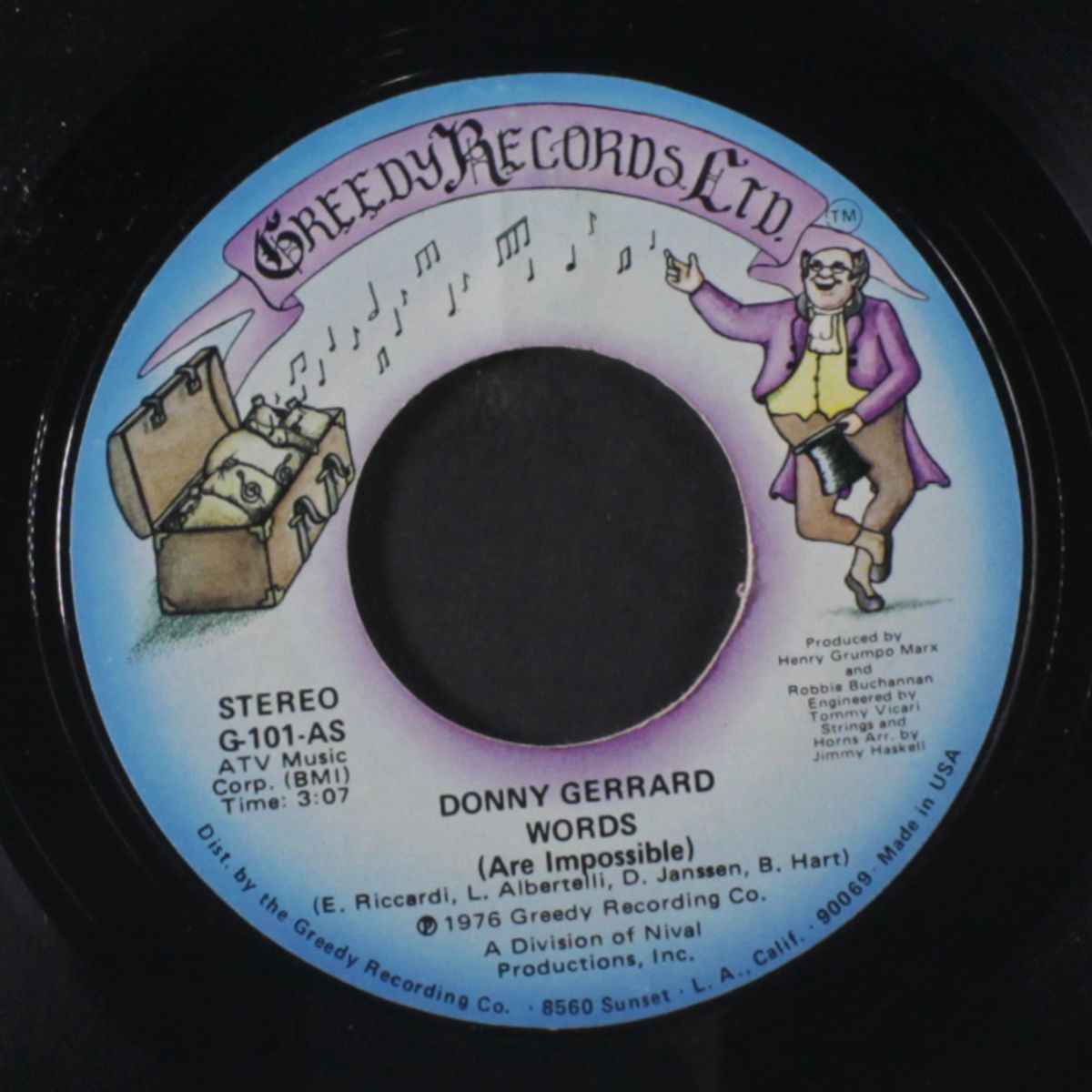 words / stand up by DONNY GERRARD