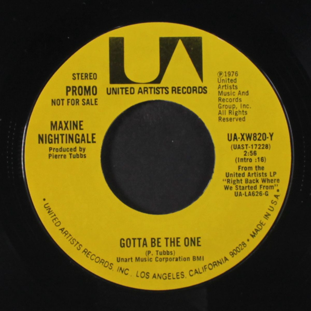 gotta be the one / mono by MAXINE NIGHTINGALE