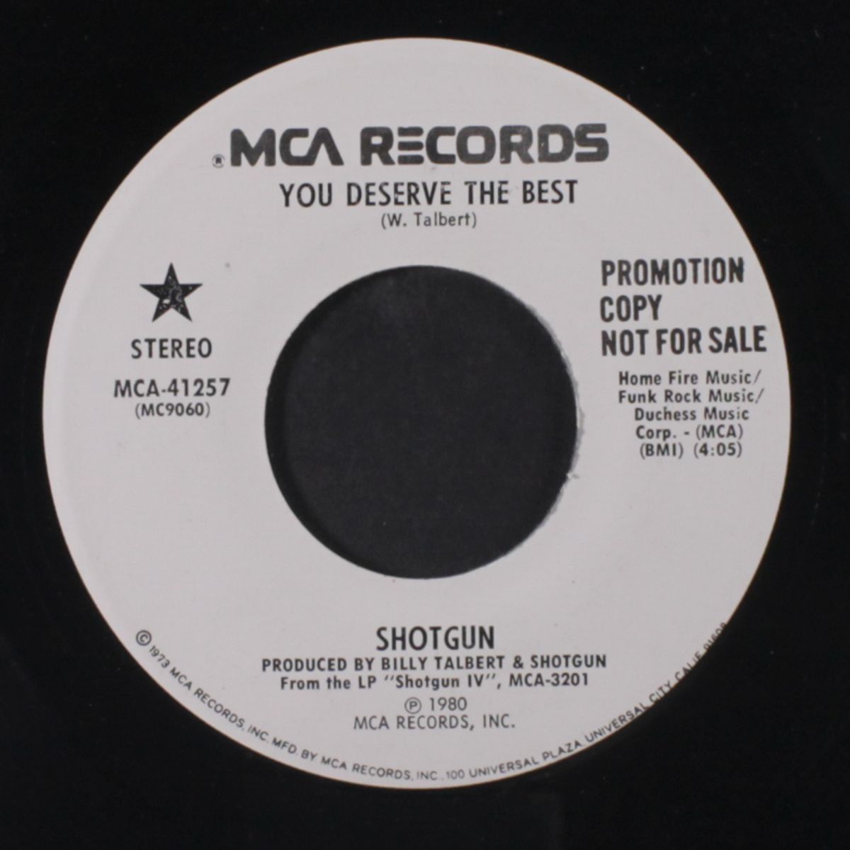 you deserve the best / same by SHOTGUN