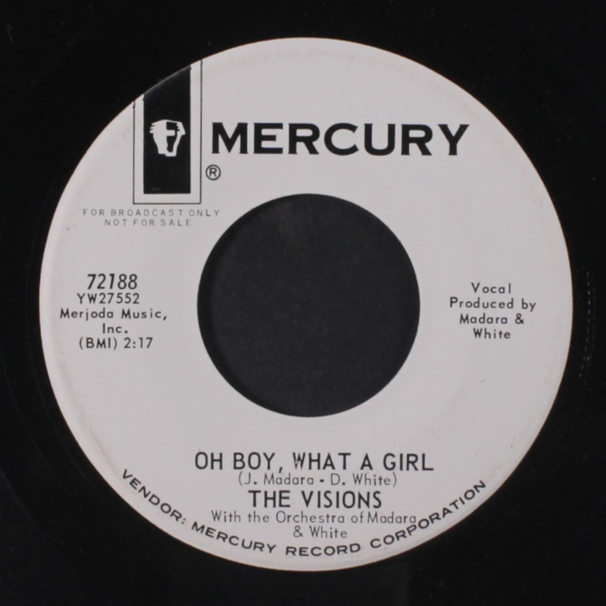 tommy's girl / oh boy, what a girl by VISIONS
