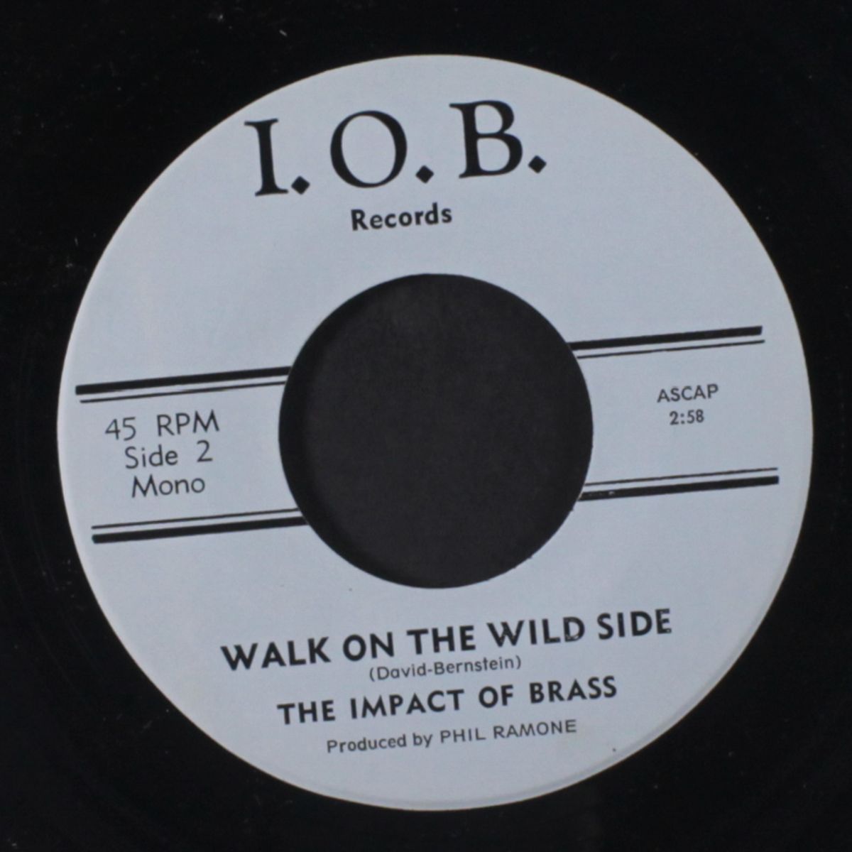 i dig that rock and roll music / walk on the wild side by IMPACT OF BRASS