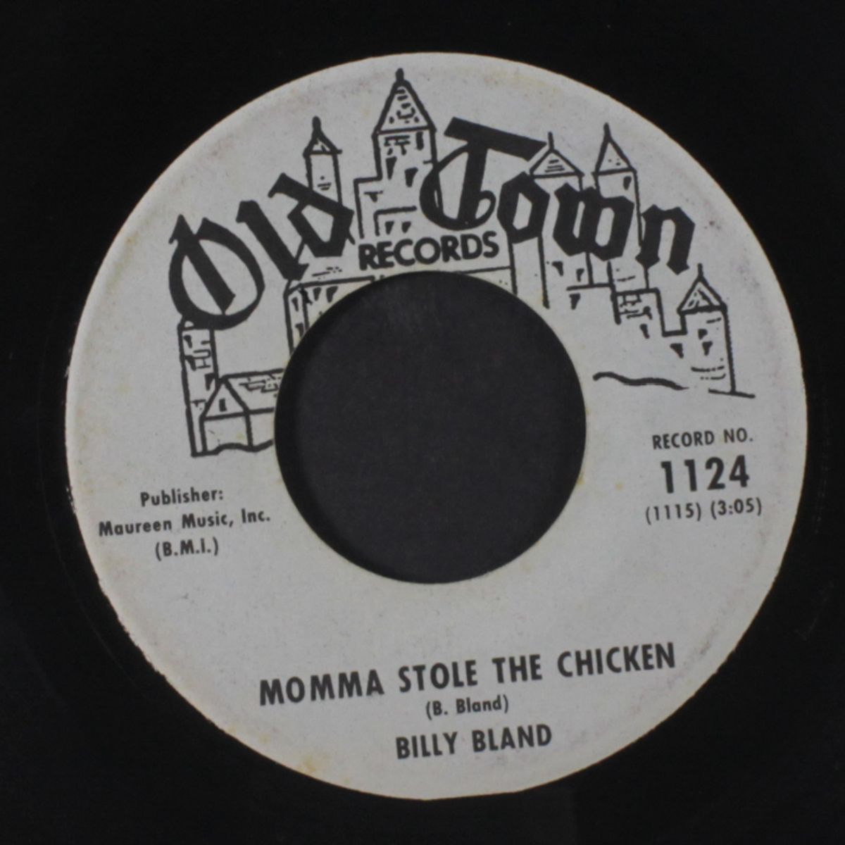 momma stole the chicken / i spend my life loving you by BILLY BLAND