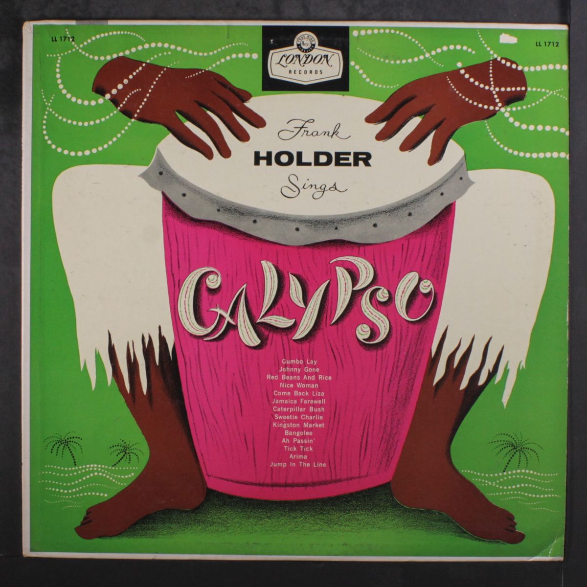 sings calypso by FRANK HOLDER