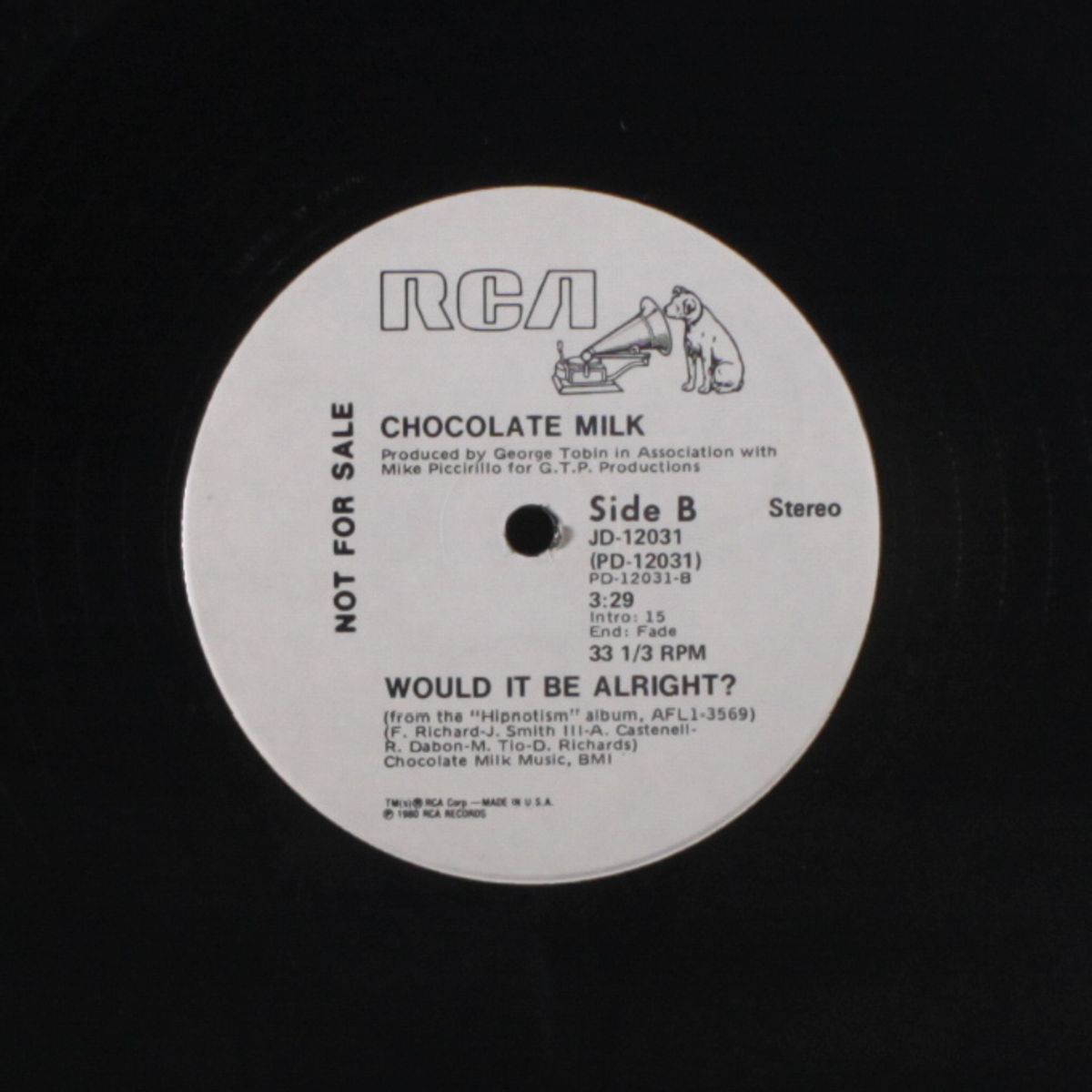 hey lover / would it be alright? by CHOCOLATE MILK