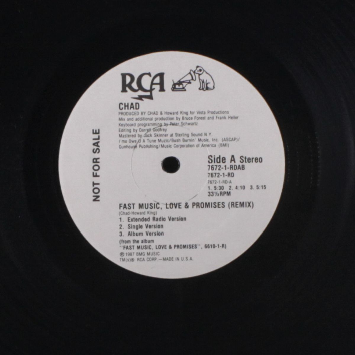 fast music, love & promises by CHAD