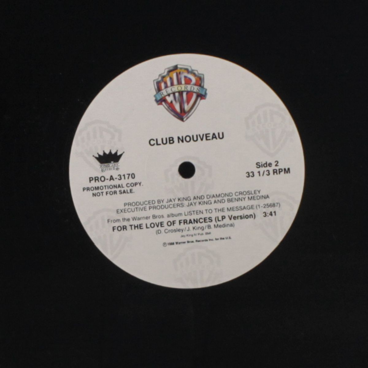 for the love of frances / same by CLUB NOUVEAU