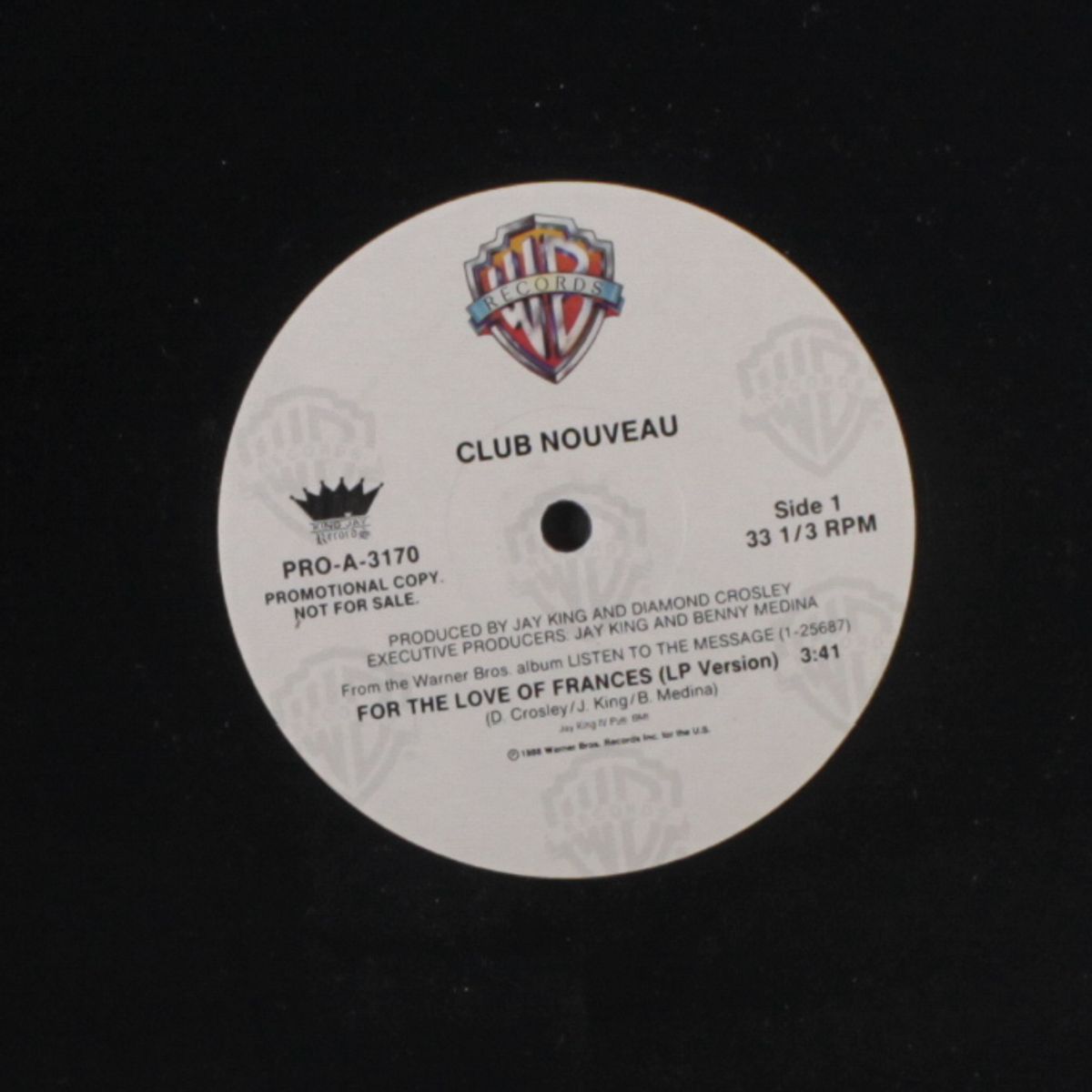 for the love of frances / same by CLUB NOUVEAU