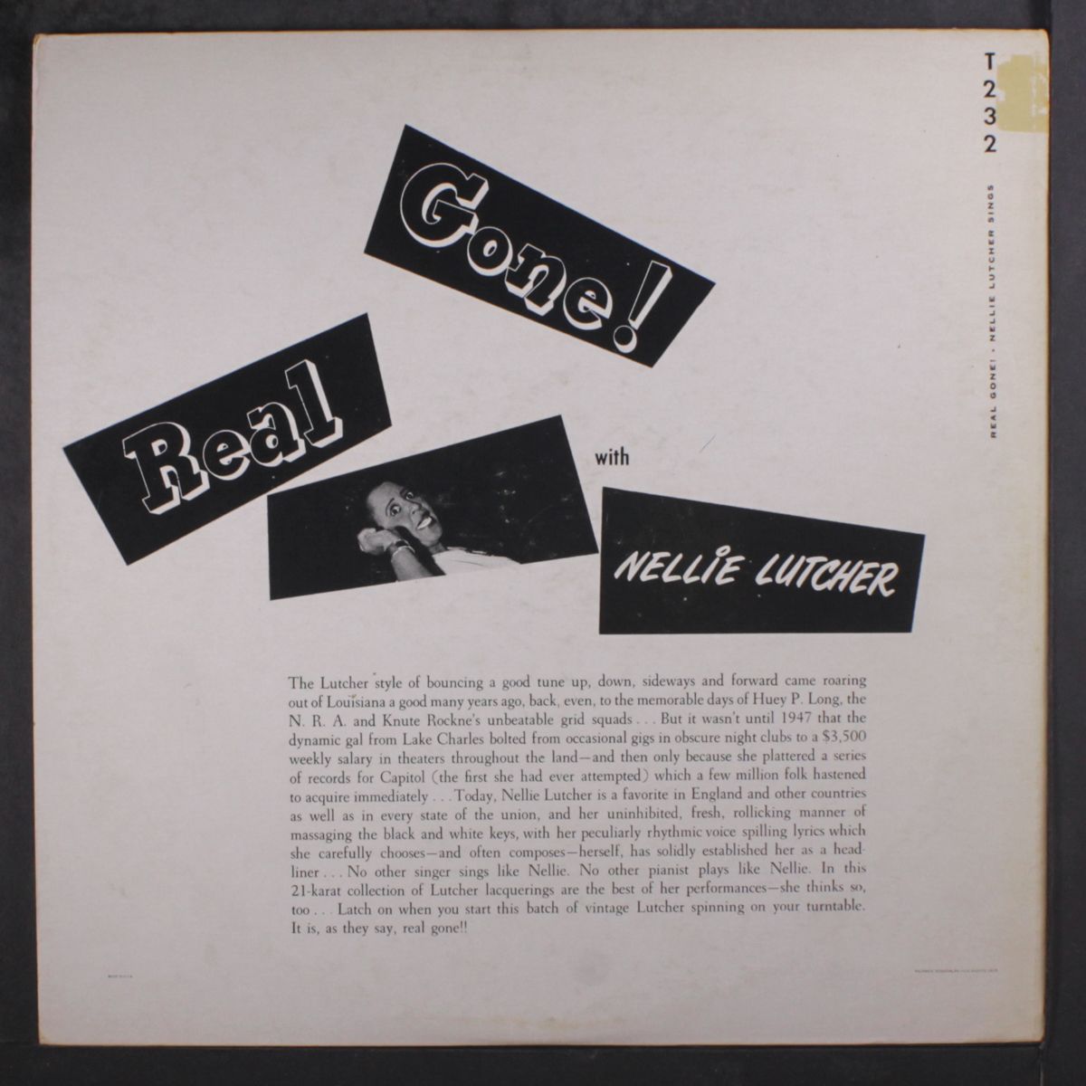 real gone by NELLIE LUTCHER